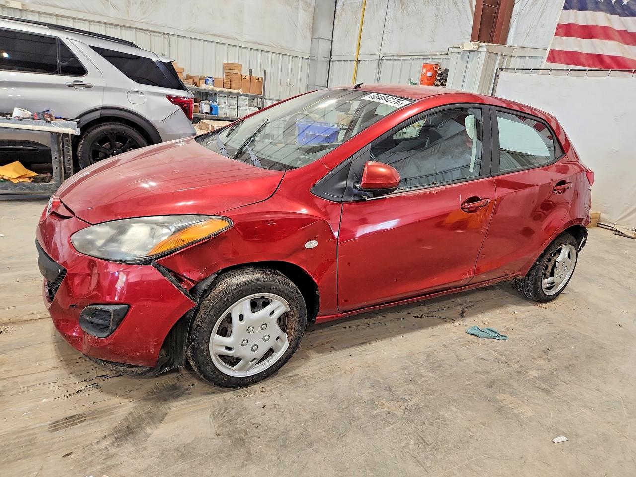 2014 Mazda 2 Sport, VIN JM1DE1KY4E0174446 — Rear end