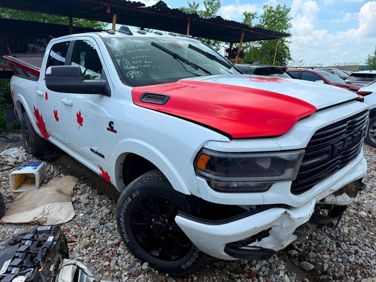 2022 Ram 2500 Laramie, VIN 3C6UR5FL2NG154774 — All over
