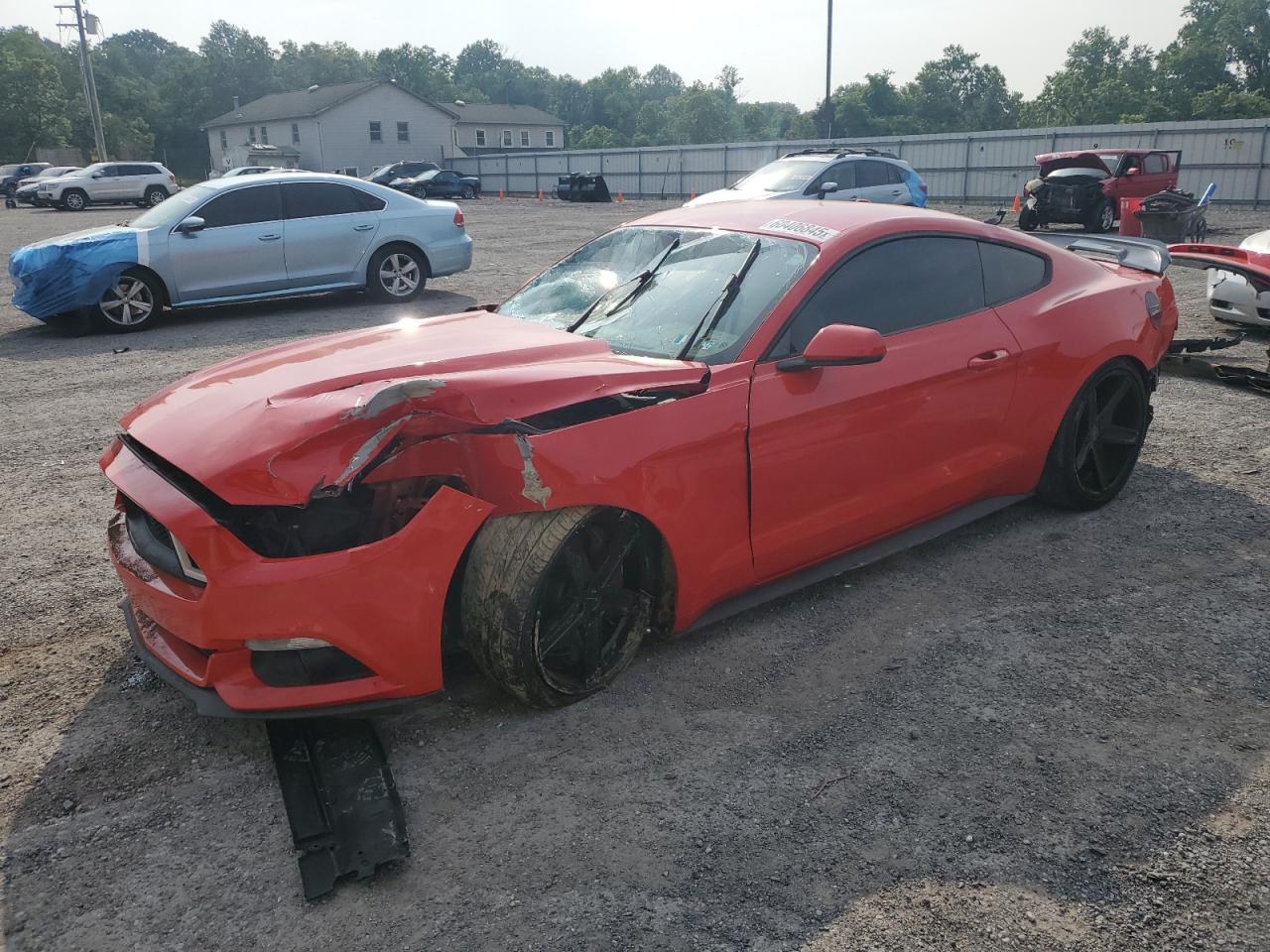 2015 Ford Mustang EcoBoost, VIN 1FA6P8TH6F5341071 — All over