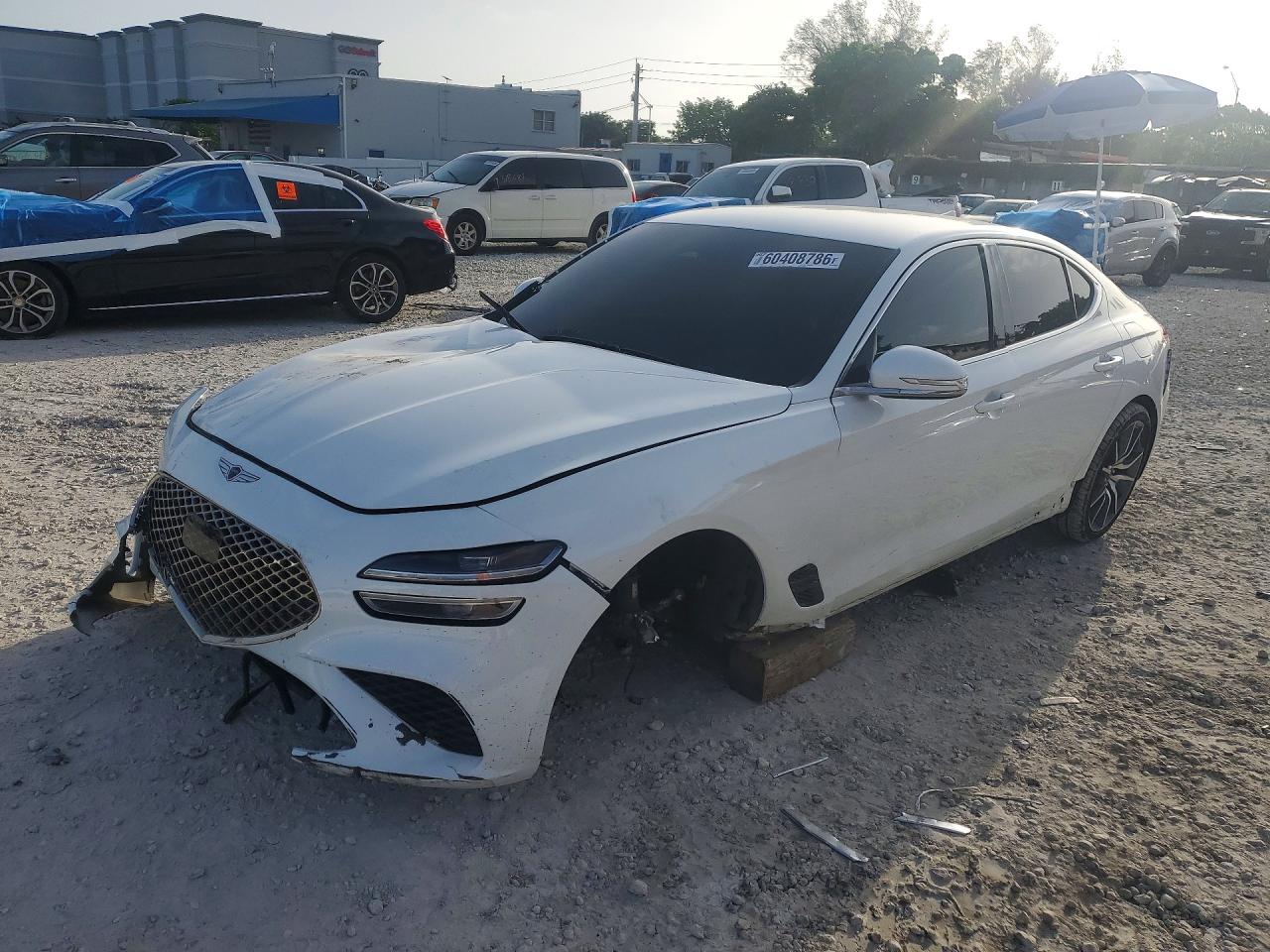2025 Genesis G70 2.5T, VIN KMTG34SC0SU147789 — Front end