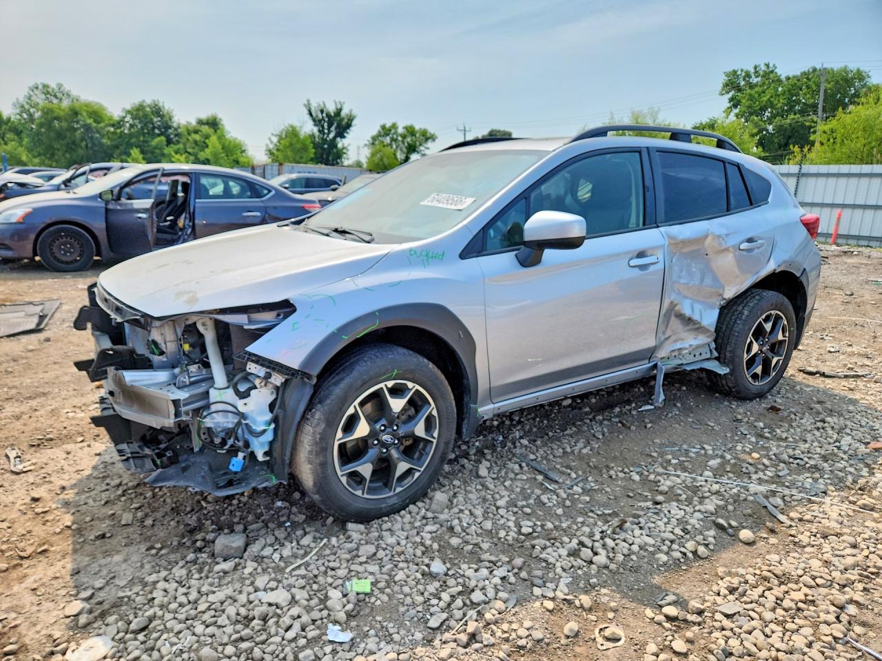 2019 Subaru Crosstrek Premium, VIN JF2GTADC7KH327999 — Front end