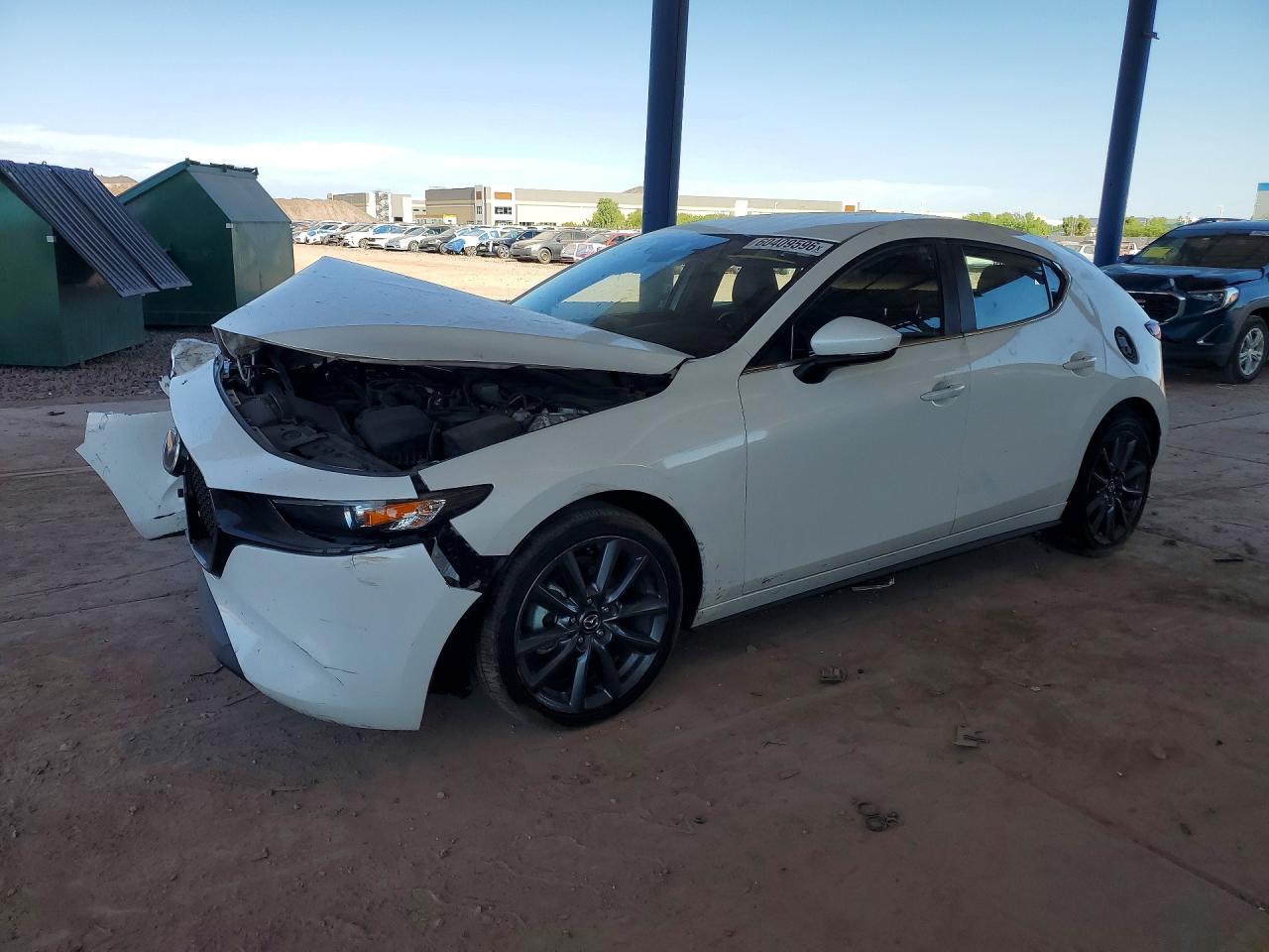 2021 Mazda 3 Select, VIN JM1BPAKLXM1336997 — Front end