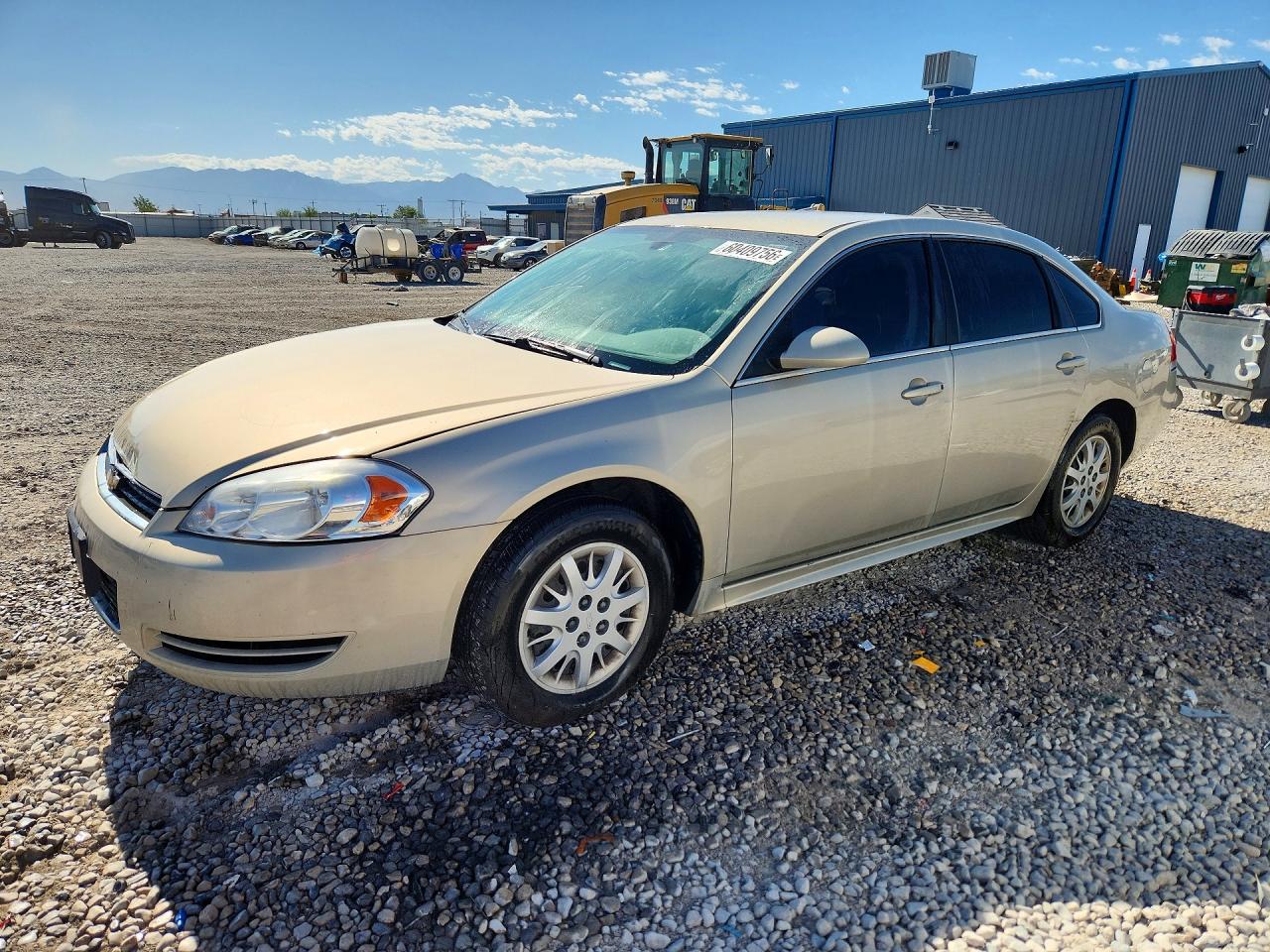 2011 Chevrolet Impala Police Police, VIN 2G1WD5EM5B1299072 — Front end
