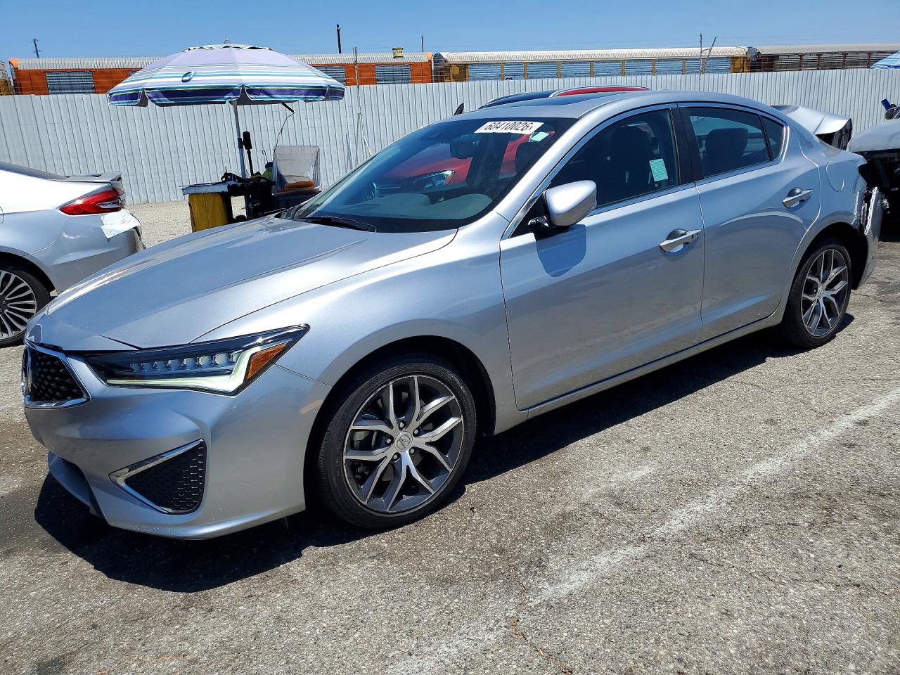 2021 Acura ILX Premium, VIN 19UDE2F78MA001448 — Rear end