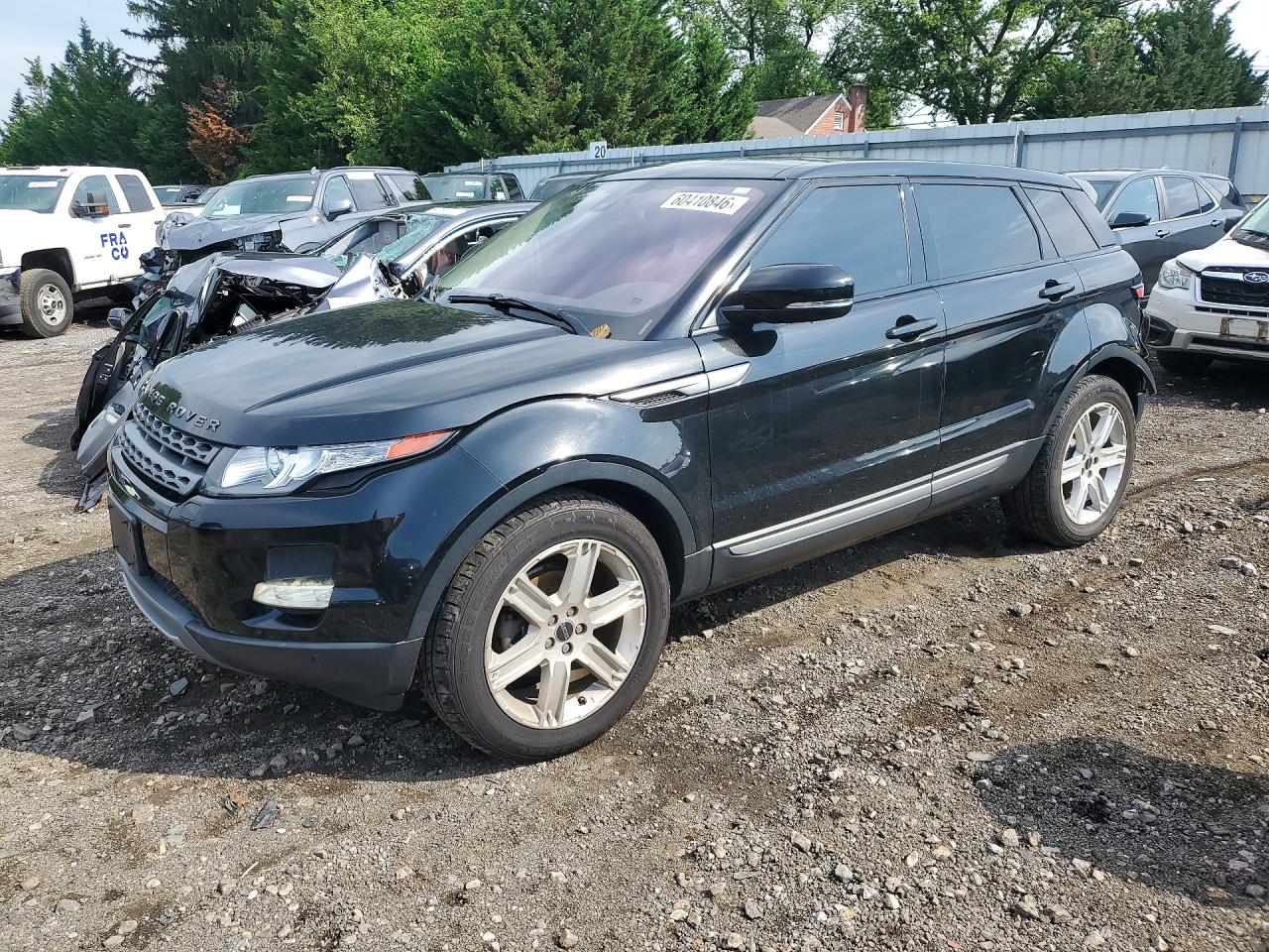 2012 Land Rover Range Rover Evoque Pure Plus, VIN SALVP2BG3CH649071 — Rear end