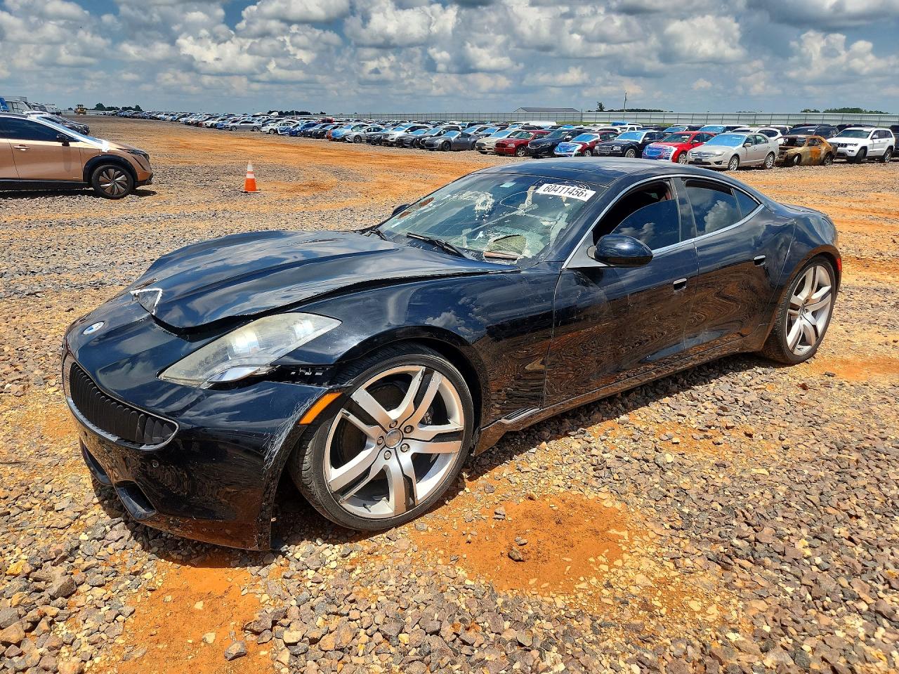 2012 Fisker Karma EcoSport, VIN YH4K14AA7CA001008 — Vandalism
