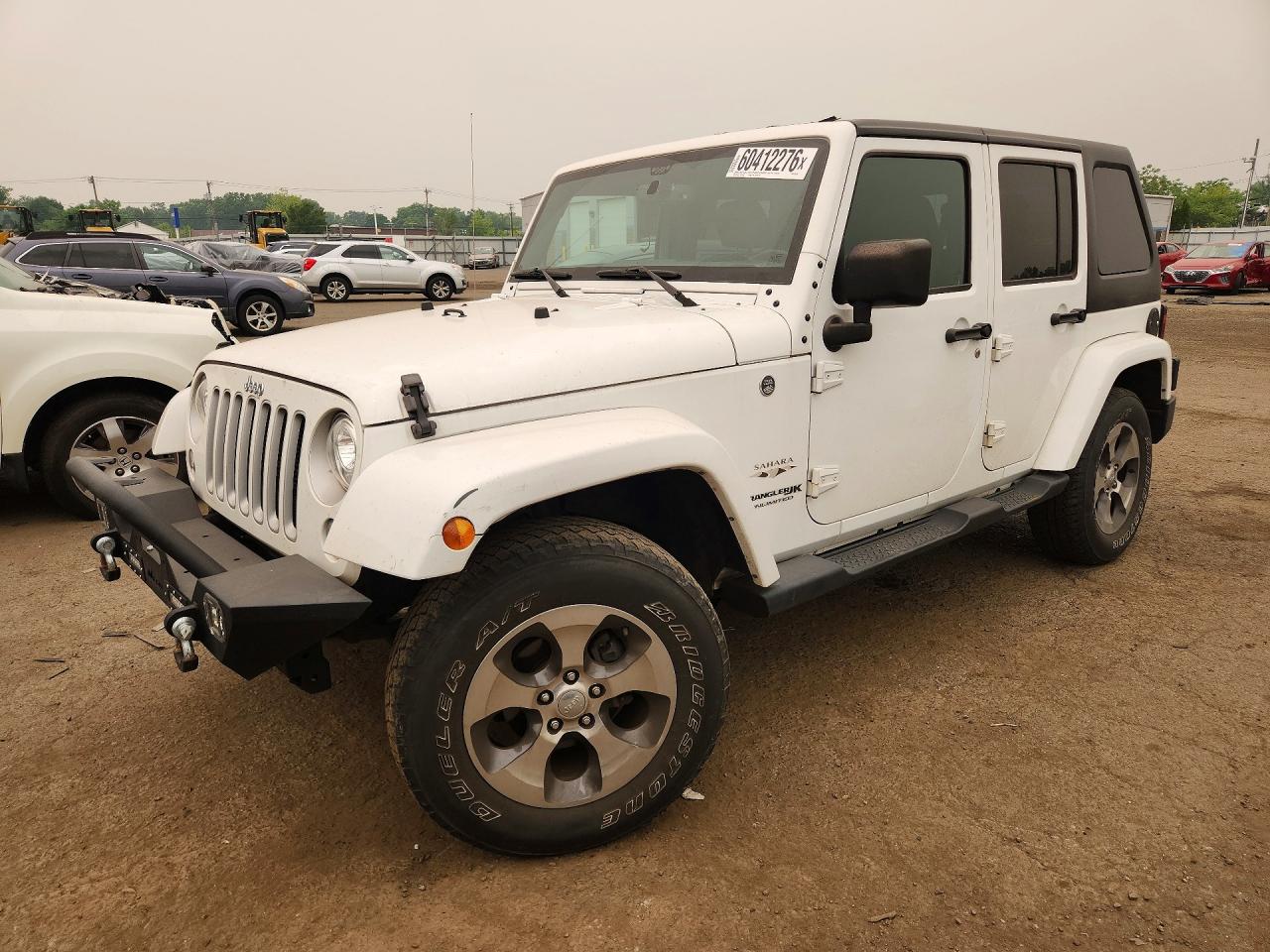 2018 Jeep Wrangler Unlimited Sahara, VIN 1C4BJWEG7JL862436 — Rear end