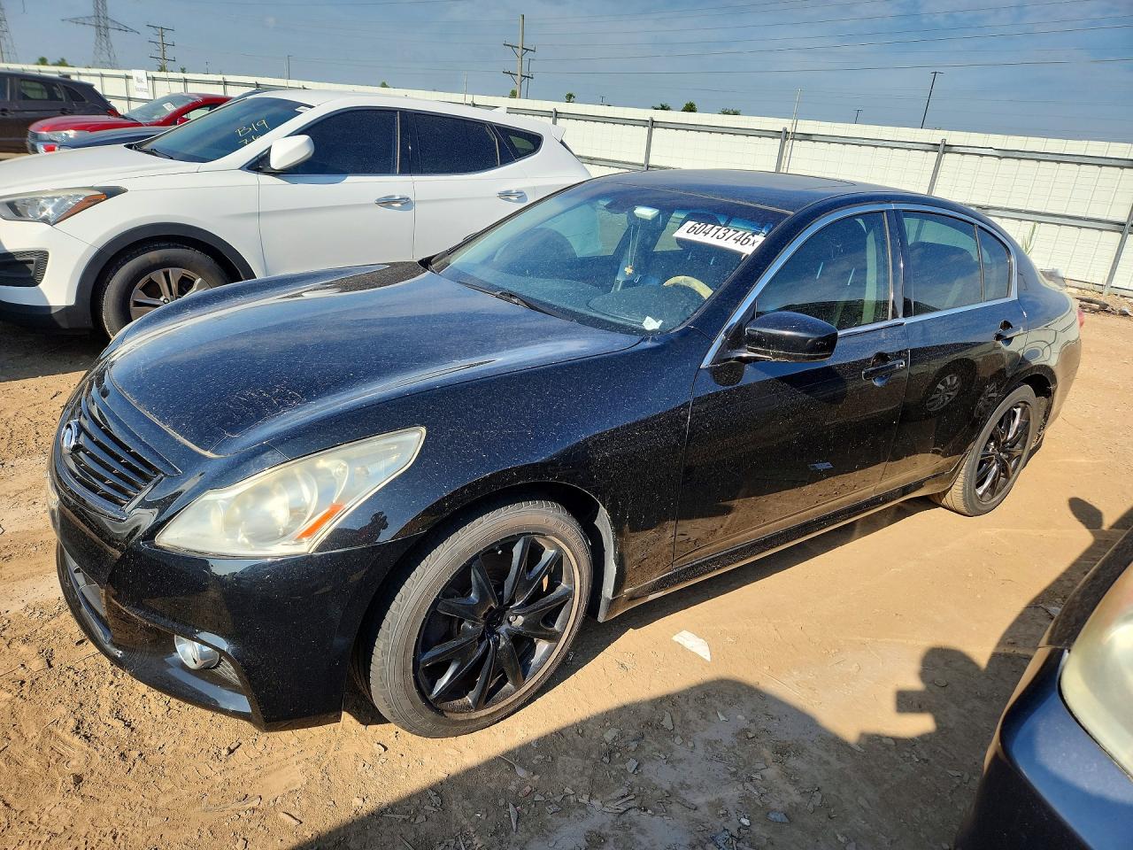 2012 Infiniti G37 x, VIN JN1CV6ARXCM681024 — Water / flood