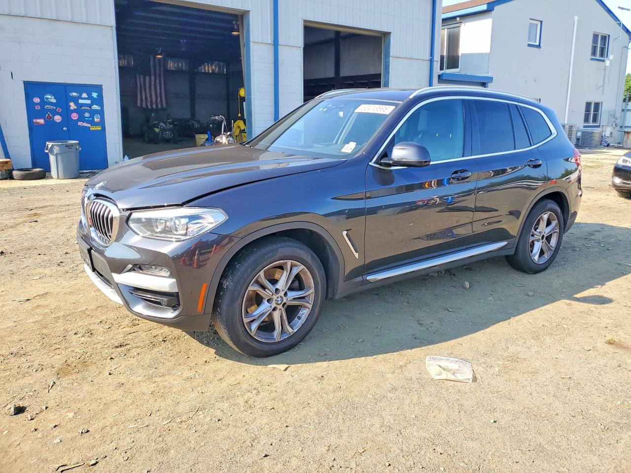 2021 BMW X3 xDrive30i, VIN 5UXTY5C06M9F31950 — Water / flood