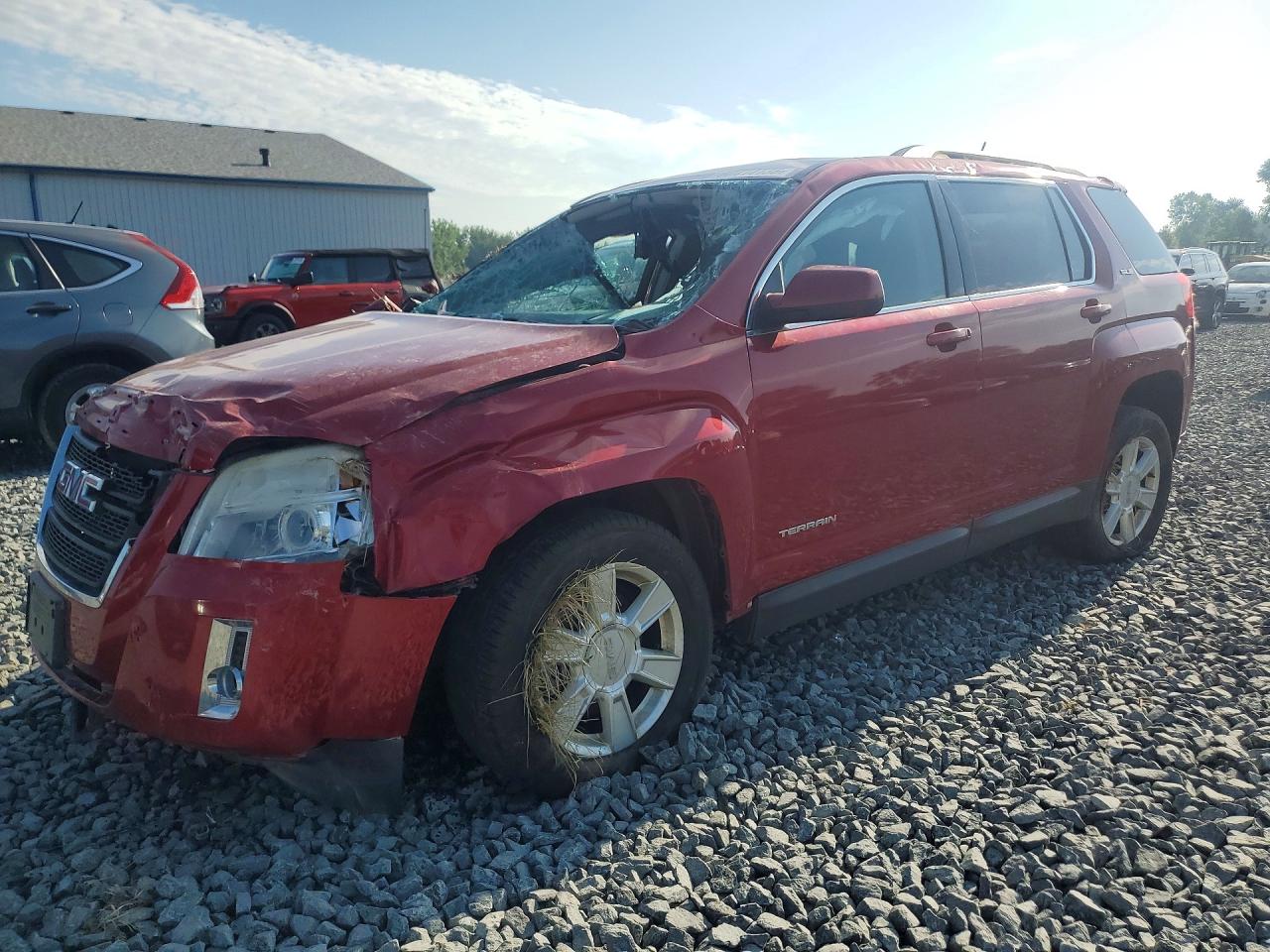 2013 GMC Terrain SLE, VIN 2GKALSEK4D6432321 — Rollover