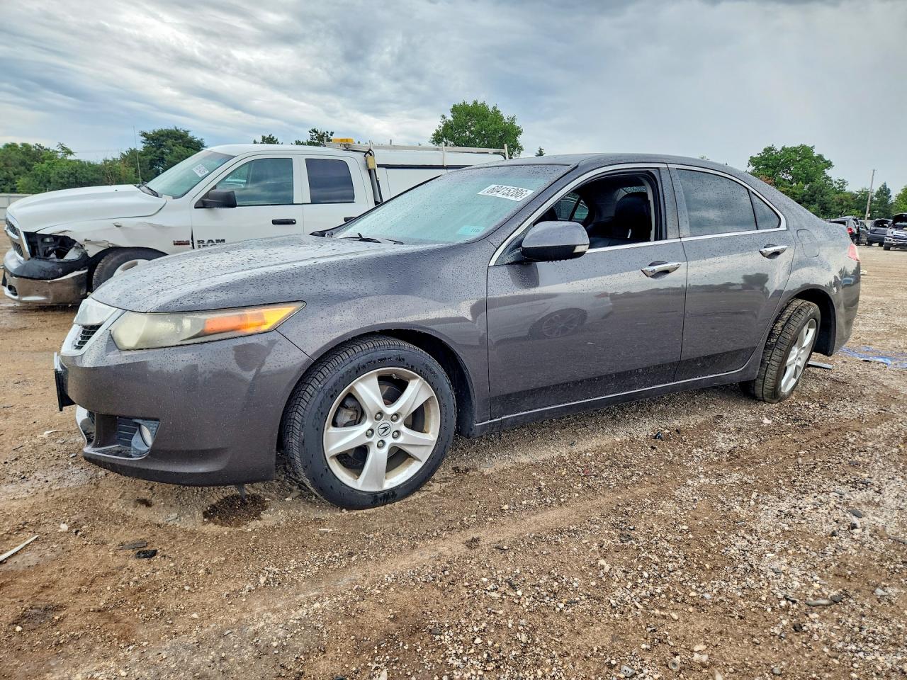 2009 Acura TSX, VIN JH4CU26609C001944 — Зад