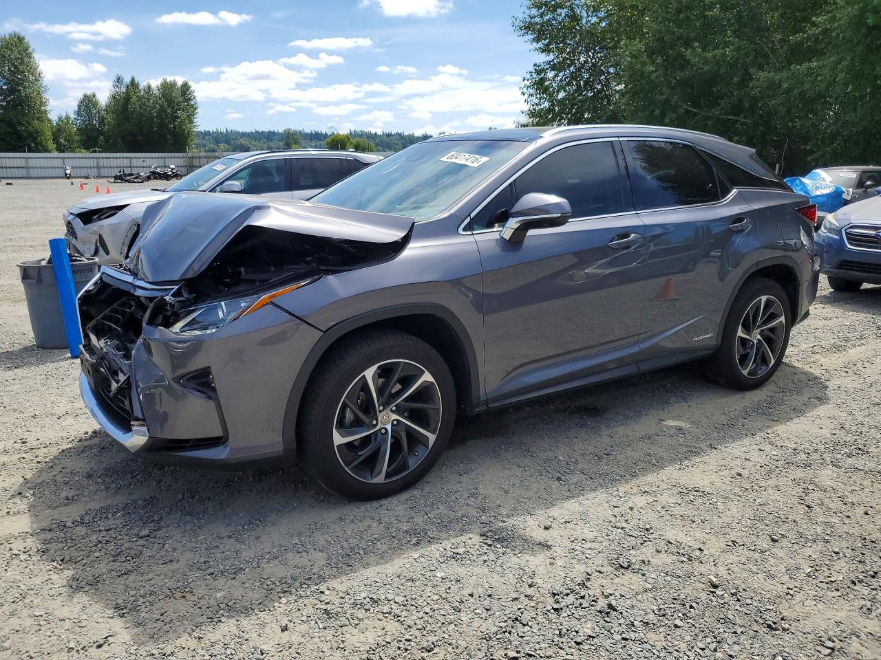 2016 Lexus RX 450h, VIN 2T2BGMCA7GC002422 — Front end