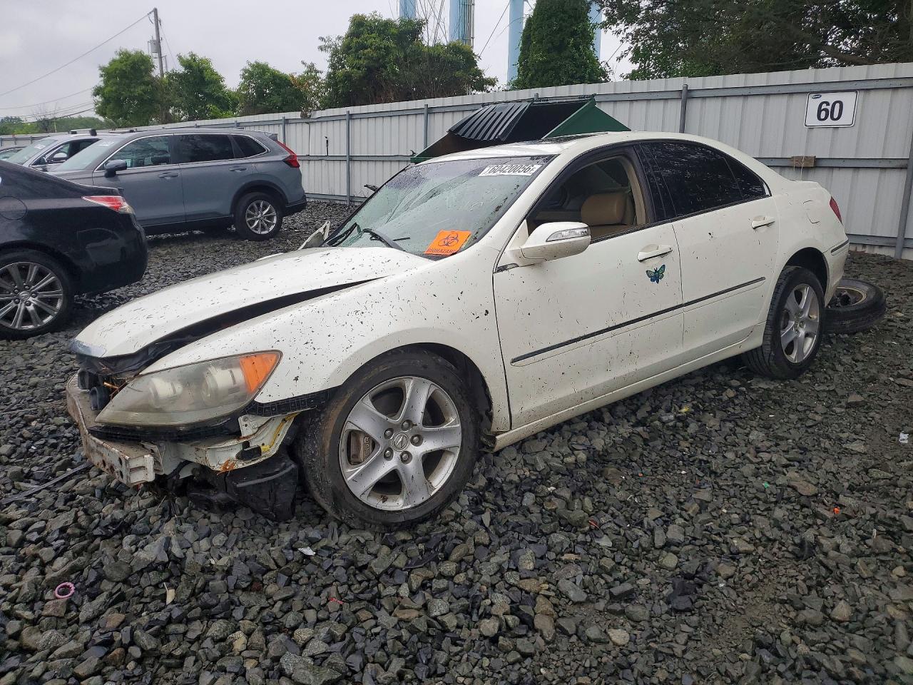 2006 Acura RL, VIN JH4KB16506C003708 — All over