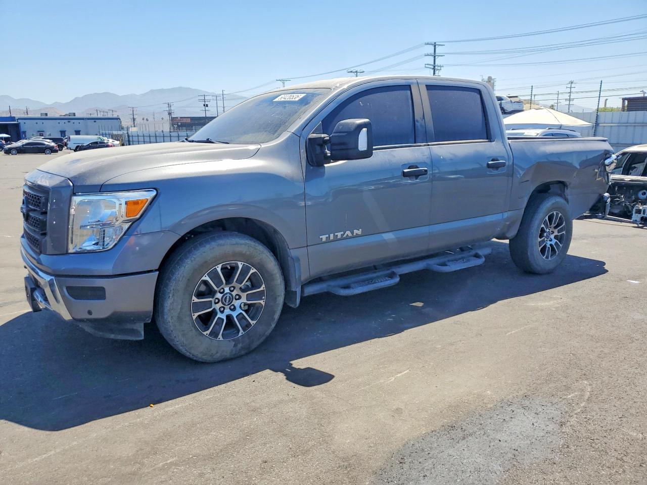 2023 Nissan Titan SV, VIN 1N6AA1EF5PN107737 — Rear end