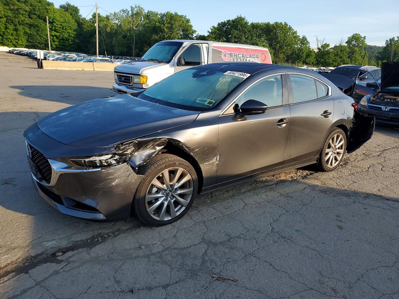 2026 Mazda 3 S Preferred, VIN JM1BPACLXT1860521 — Rear end
