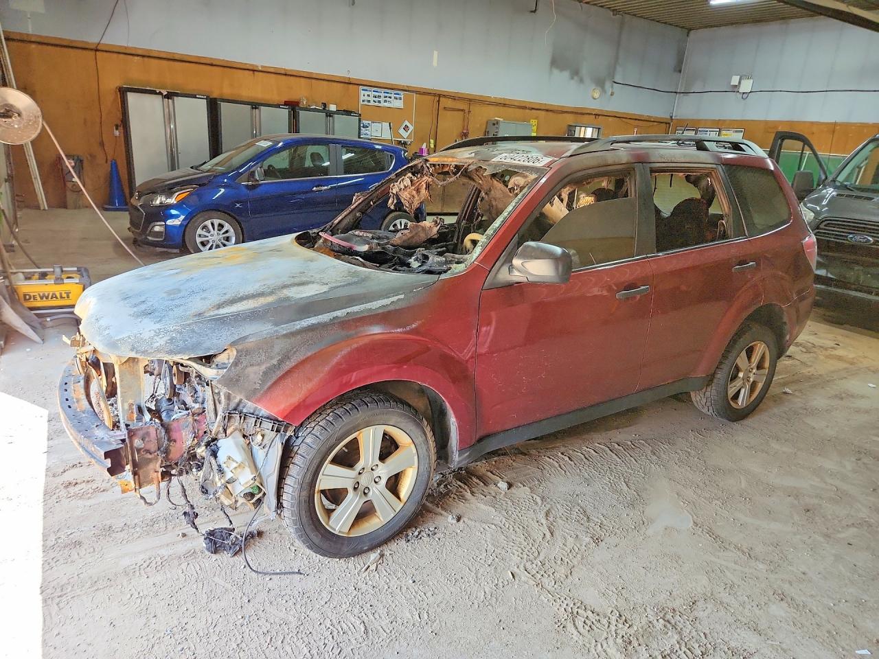 2013 Subaru Forester X, VIN JF2SHABC7DH428722 — Burn