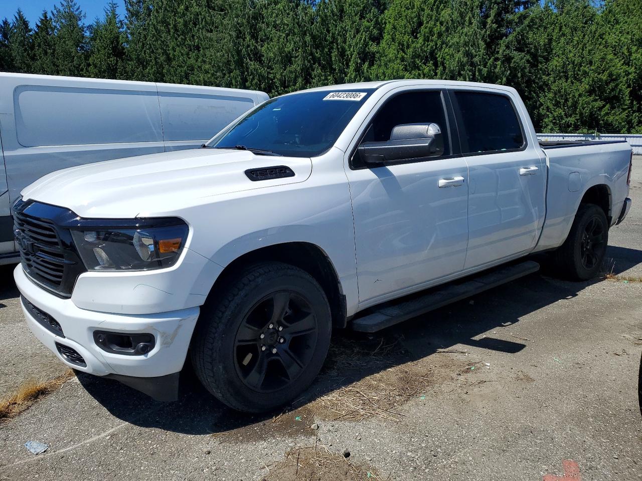 2021 Ram 1500 Lone Star, VIN 1C6SRFMT6MN814188 — Minor dents and scratches