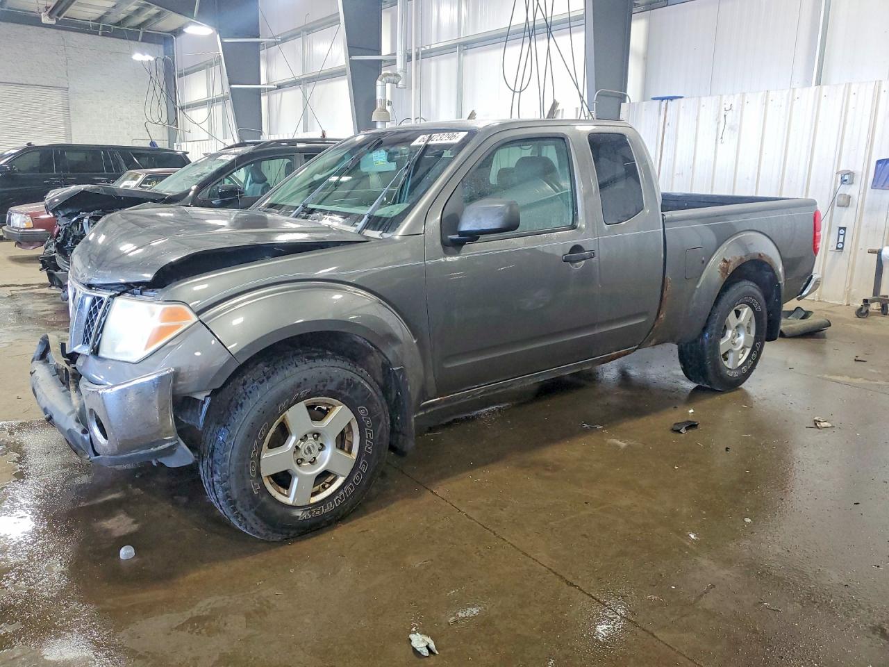 2008 Nissan Frontier SE, VIN 1N6AD06WX8C451318 — Front end