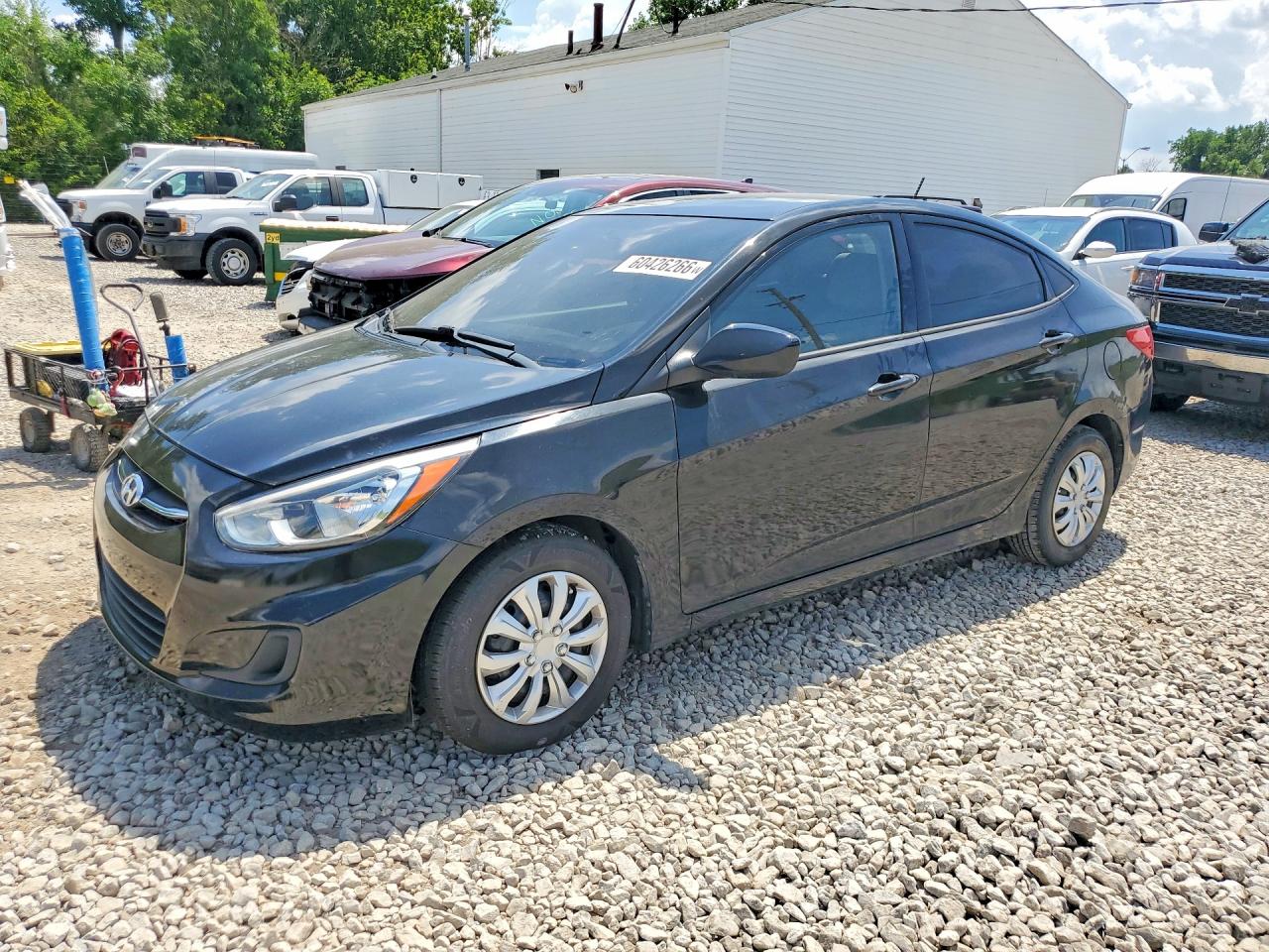 2017 Hyundai Accent SE, VIN KMHCT4AE8HU352345 — Механическое