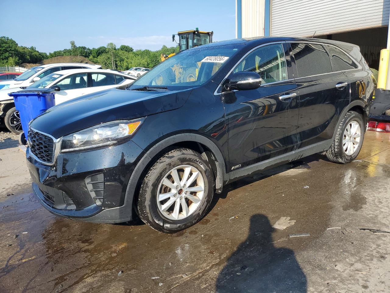 2019 Kia Sorento LX, VIN 5XYPGDA30KG478488 — Rear end