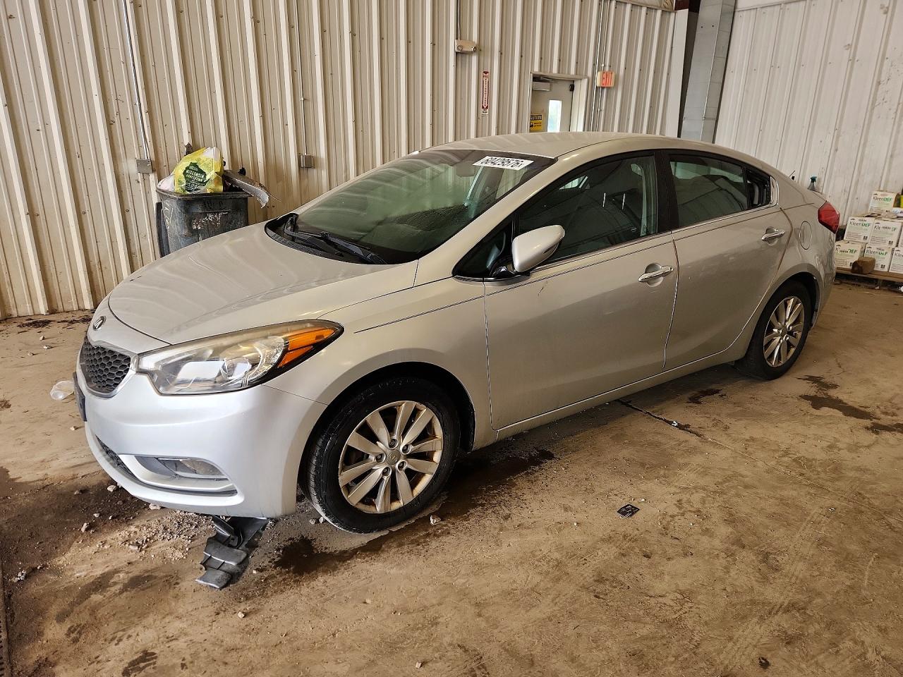 2014 Kia Forte EX, VIN KNAFX4A84E5059352 — Vandalism
