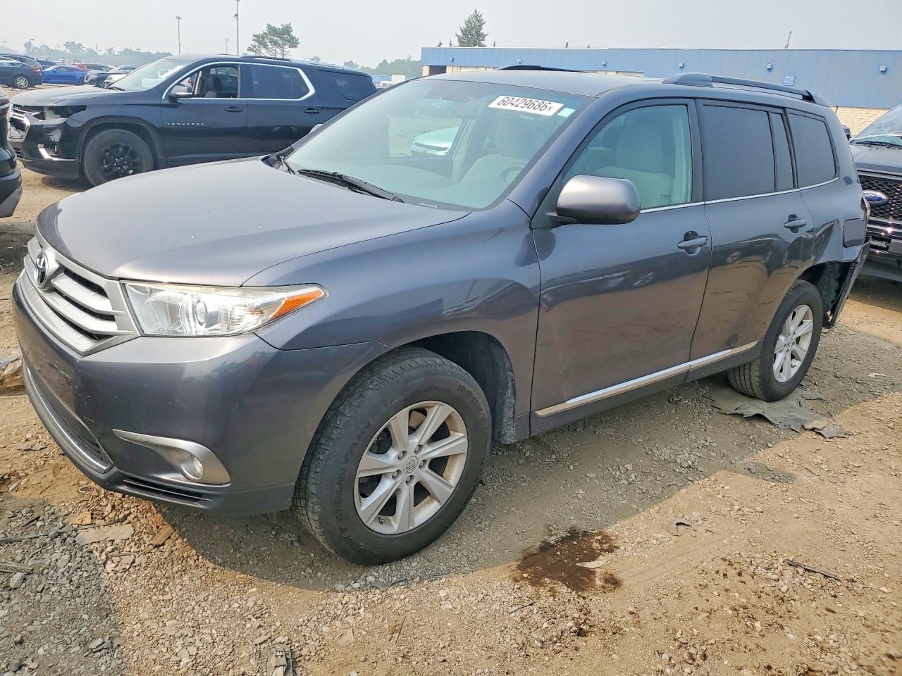 2013 Toyota Highlander, VIN 5TDZA3EH4DS038922 — Rear end