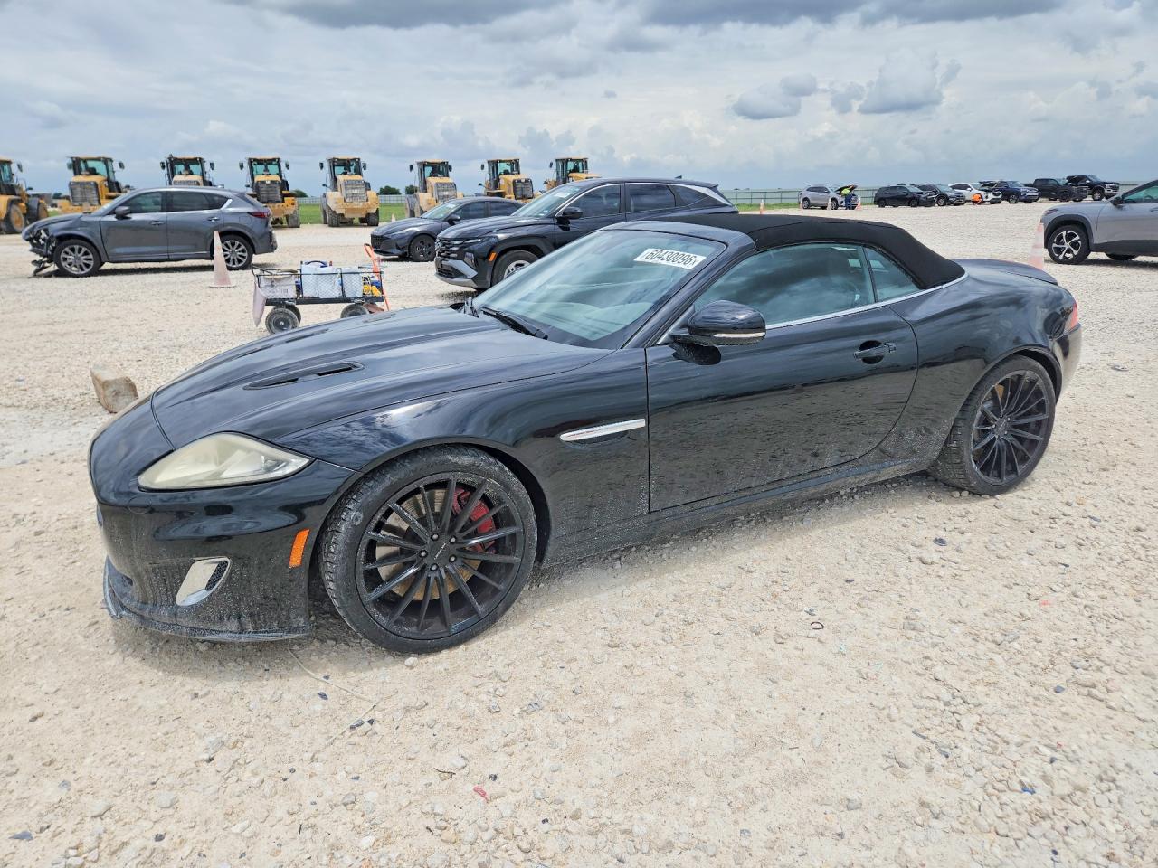 2014 Jaguar XK XKR, VIN SAJWA4EC4EMB53292 — Side