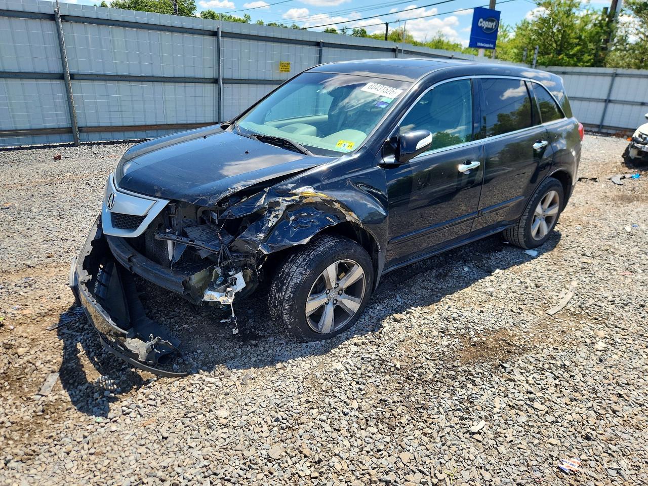 2012 Acura MDX Technology, VIN 2HNYD2H40CH521238 — Front end
