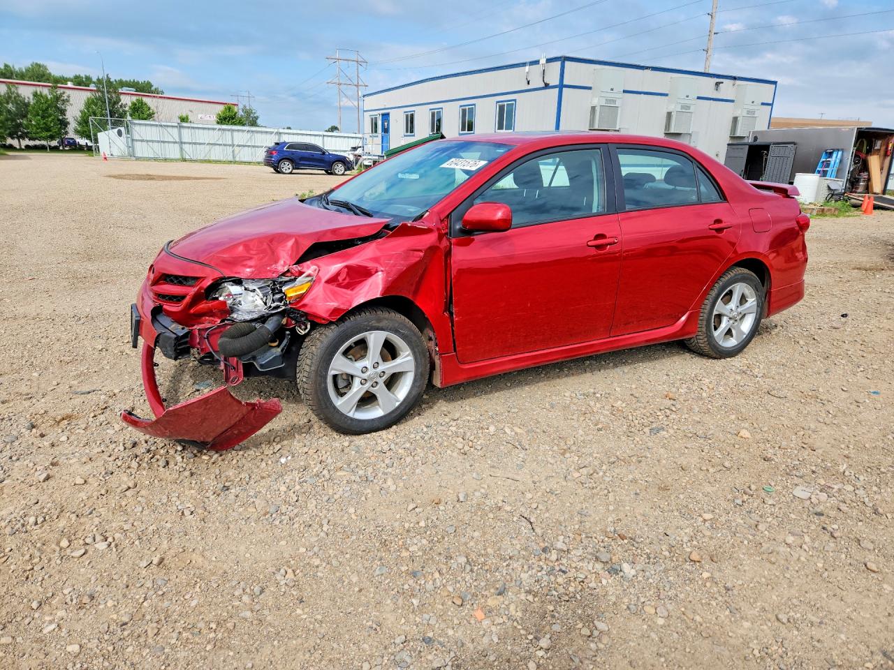 2011 Toyota Corolla LE, VIN 2T1BU4EE3BC659918 — Front end