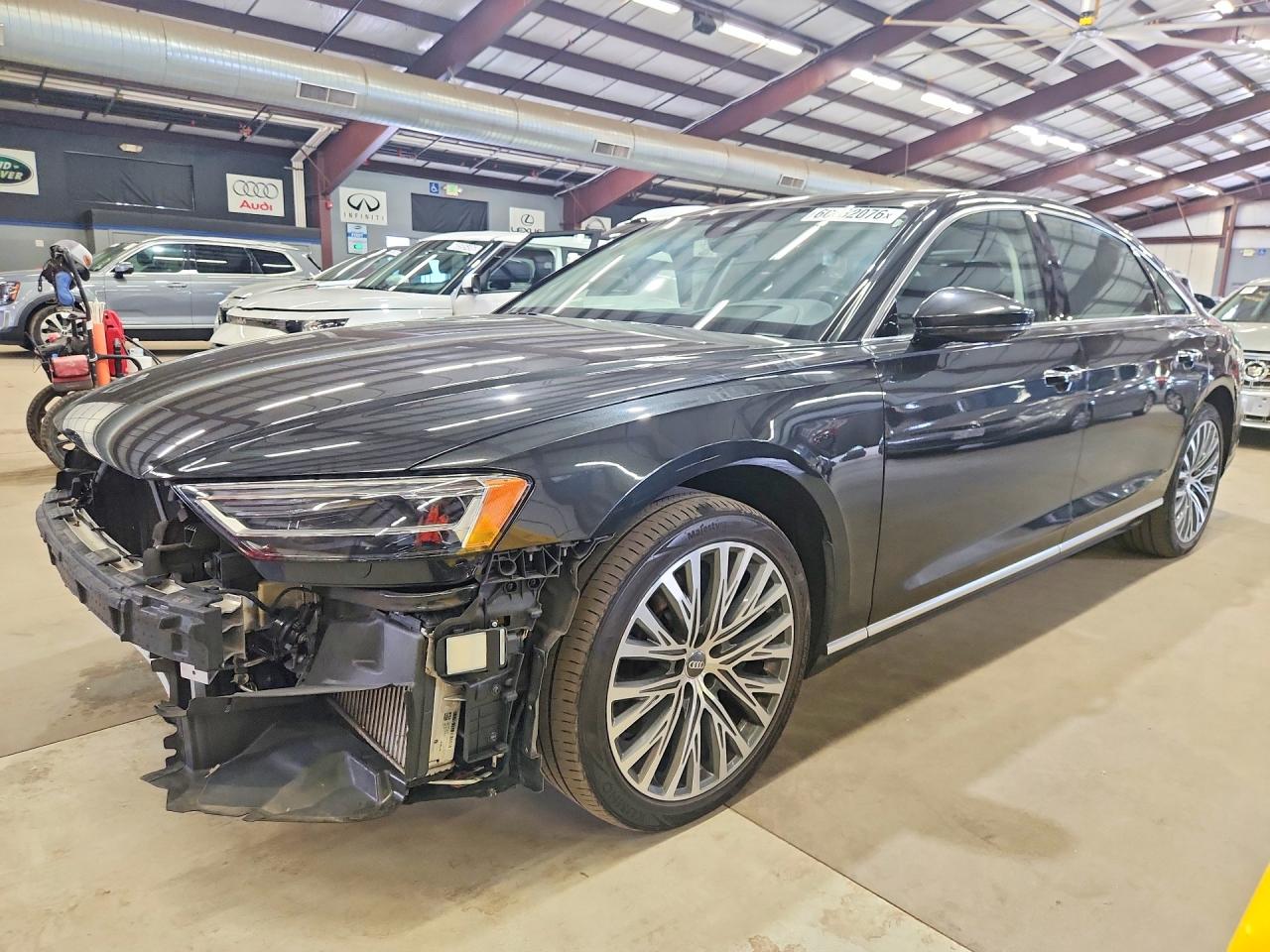 2019 Audi A8, VIN WAU8DAF85KN013825 — Front end