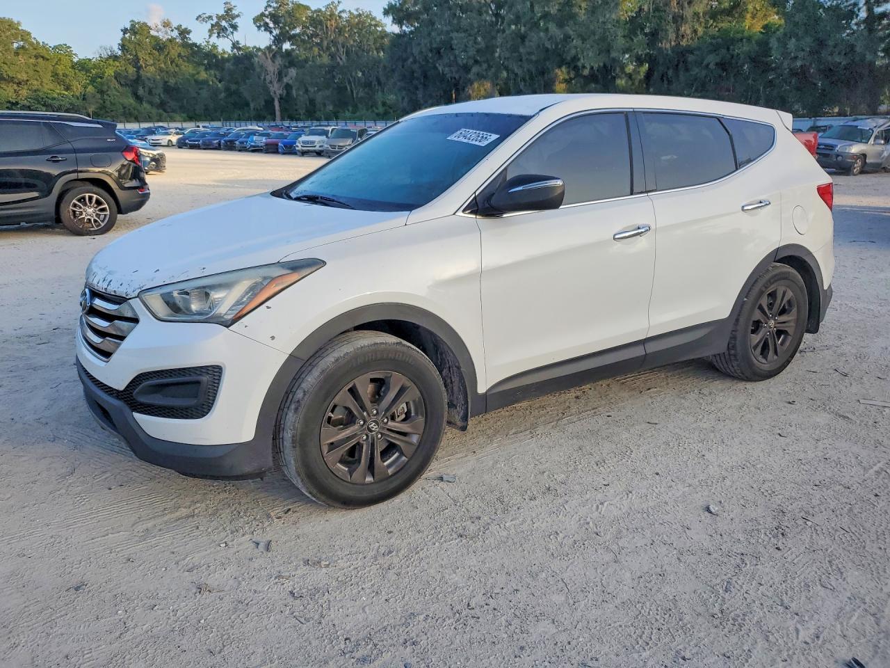 2013 Hyundai Santa Fe Sport, VIN 5XYZT3LB3DG113518 — Rear end
