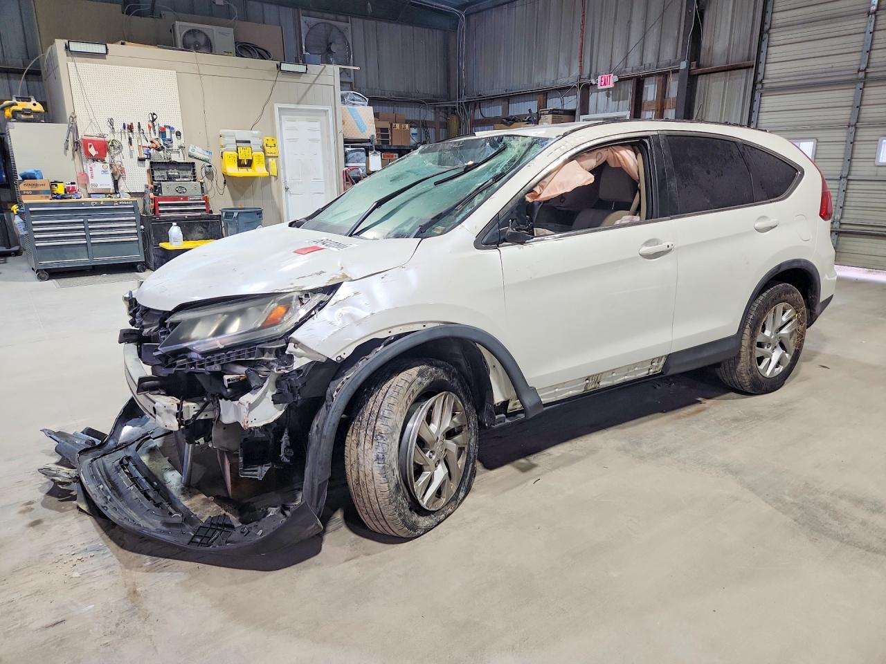 2015 Honda CR-V EX-L, VIN 5J6RM4H77FL033180 — Rollover