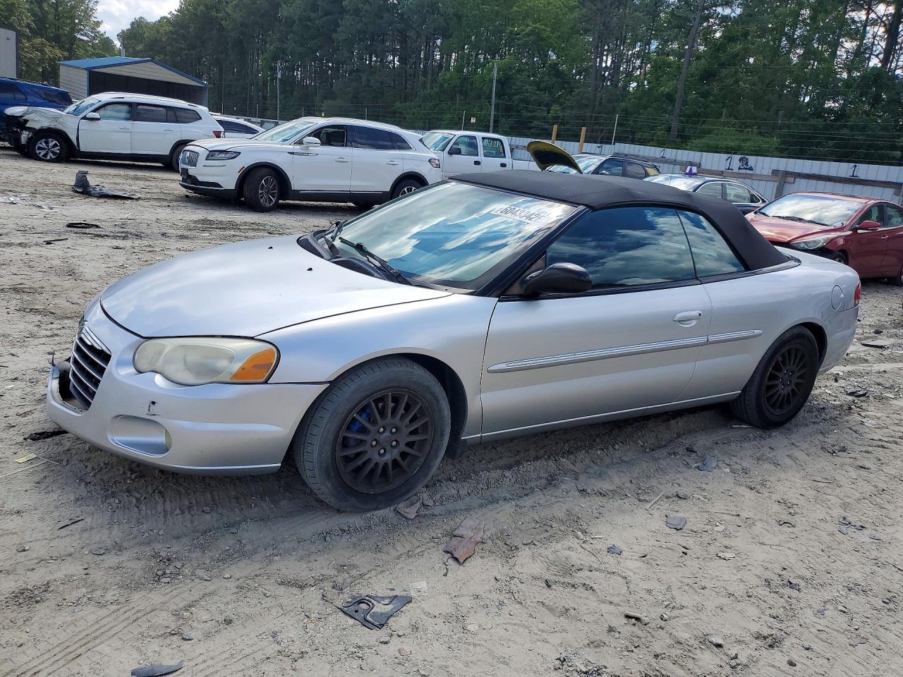 2005 Chrysler Sebring Touring, VIN 1C3EL55R95N576511 — Перед