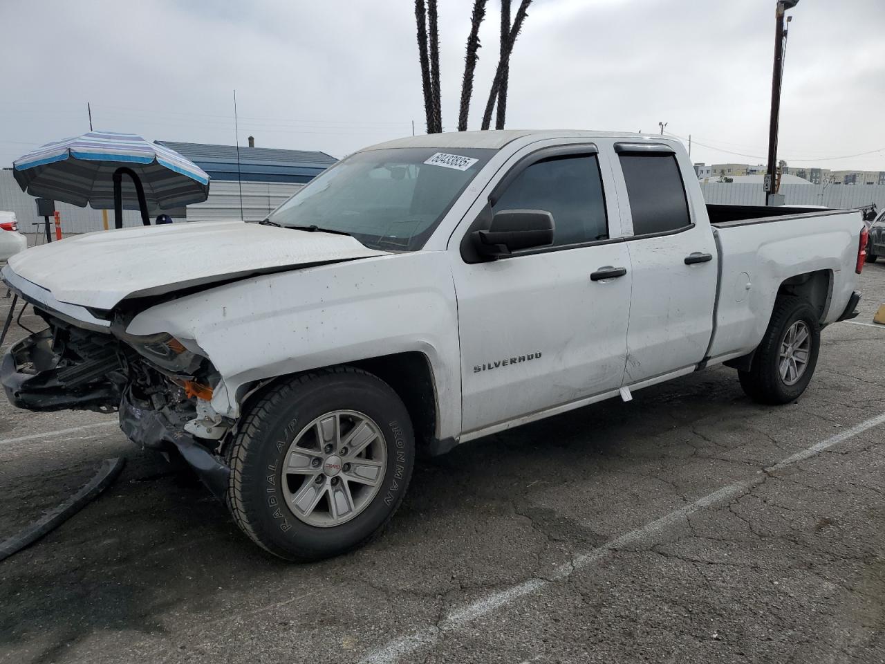 2018 Chevrolet Silverado 1500 Work Truck, VIN 1GCRCNEH8JZ308654 — Front end