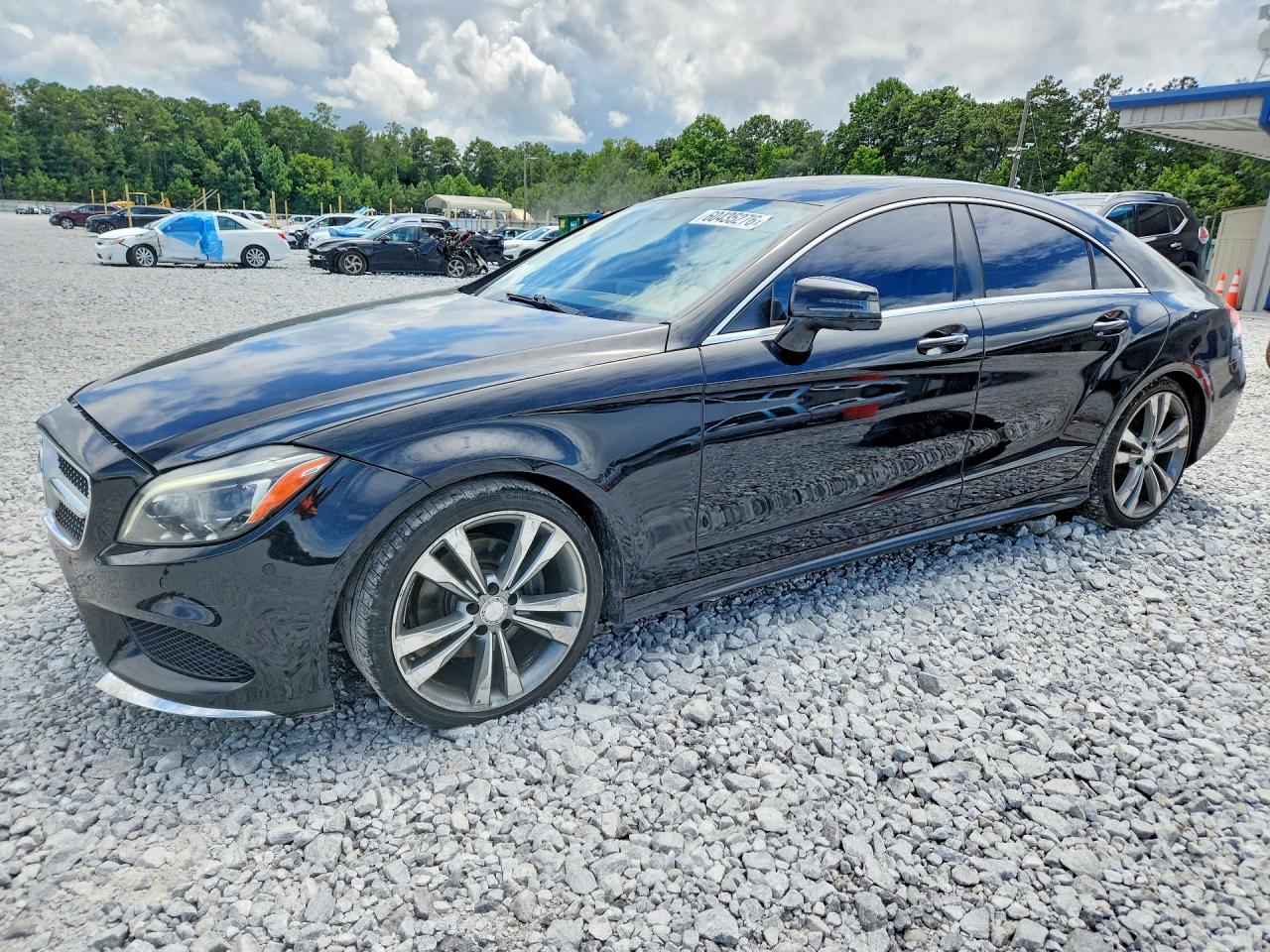 2016 Mercedes-Benz CLS 400, VIN WDDLJ6FB9GA160538 — Front end