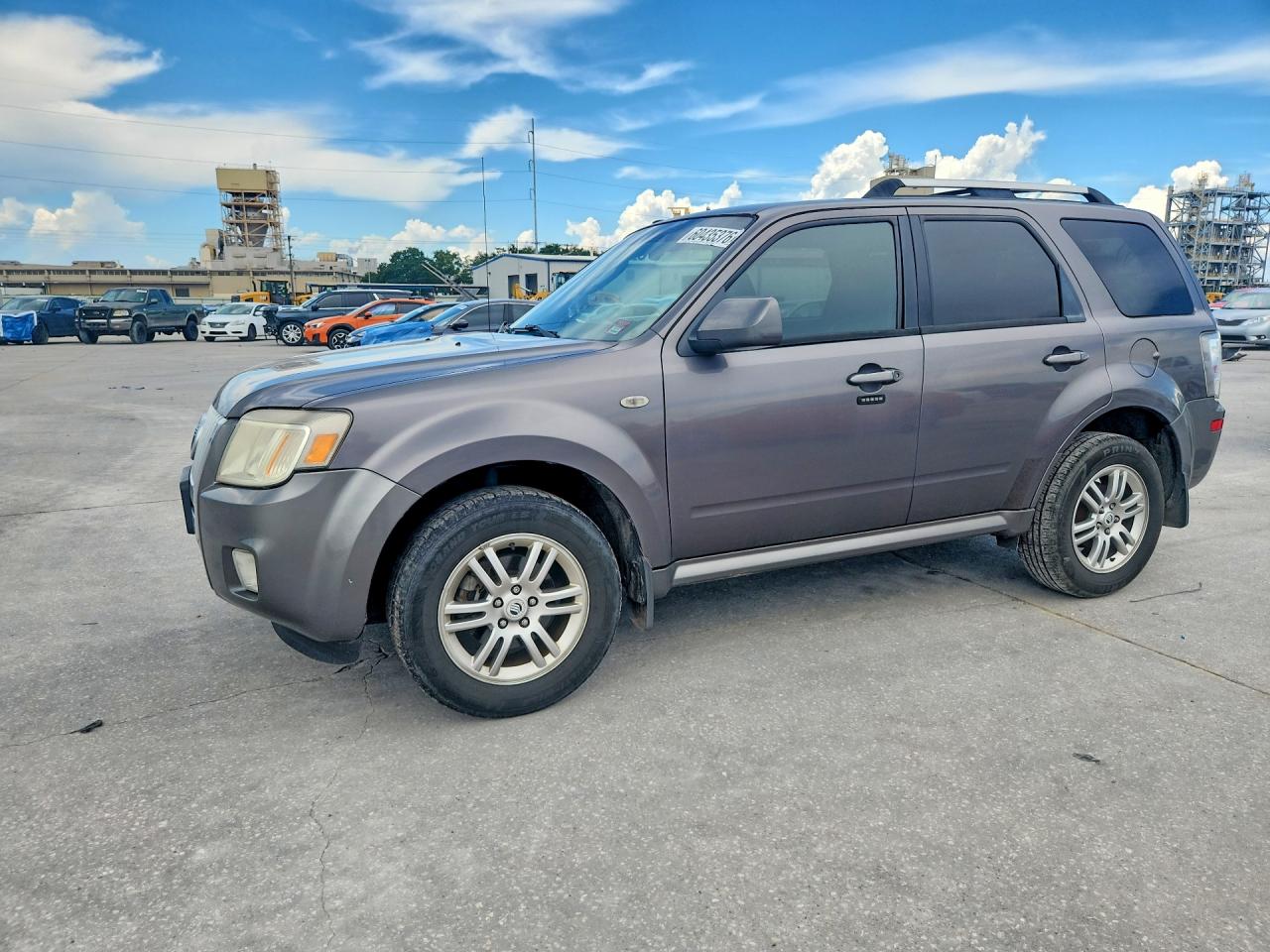 2009 Mercury Mariner Premier, VIN 4M2CU87G79KJ26659 — Undercarriage