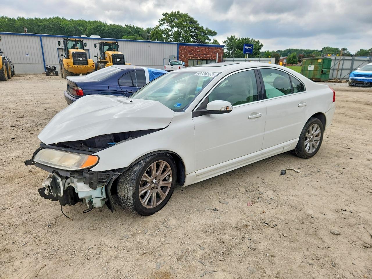 2009 Volvo S80 I6, VIN YV1AS982091104529 — Front end