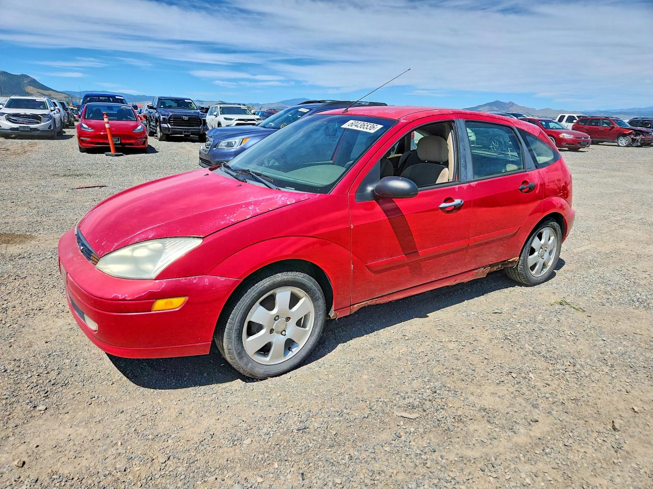 2002 Ford Focus ZX5, VIN 3FAFP37322R195843 — Механическое