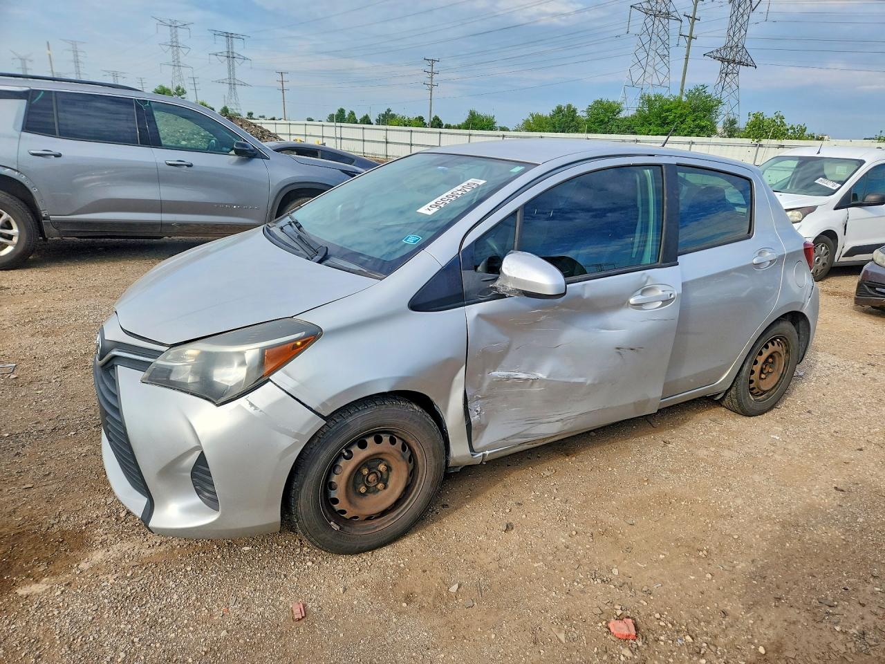 2016 Toyota Yaris LE, VIN VNKKTUD33GA065822 — Side