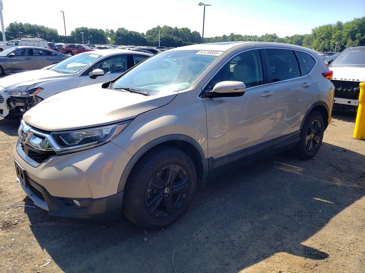 2018 Honda CR-V EX, VIN 5J6RW2H59JL020145 — Hail
