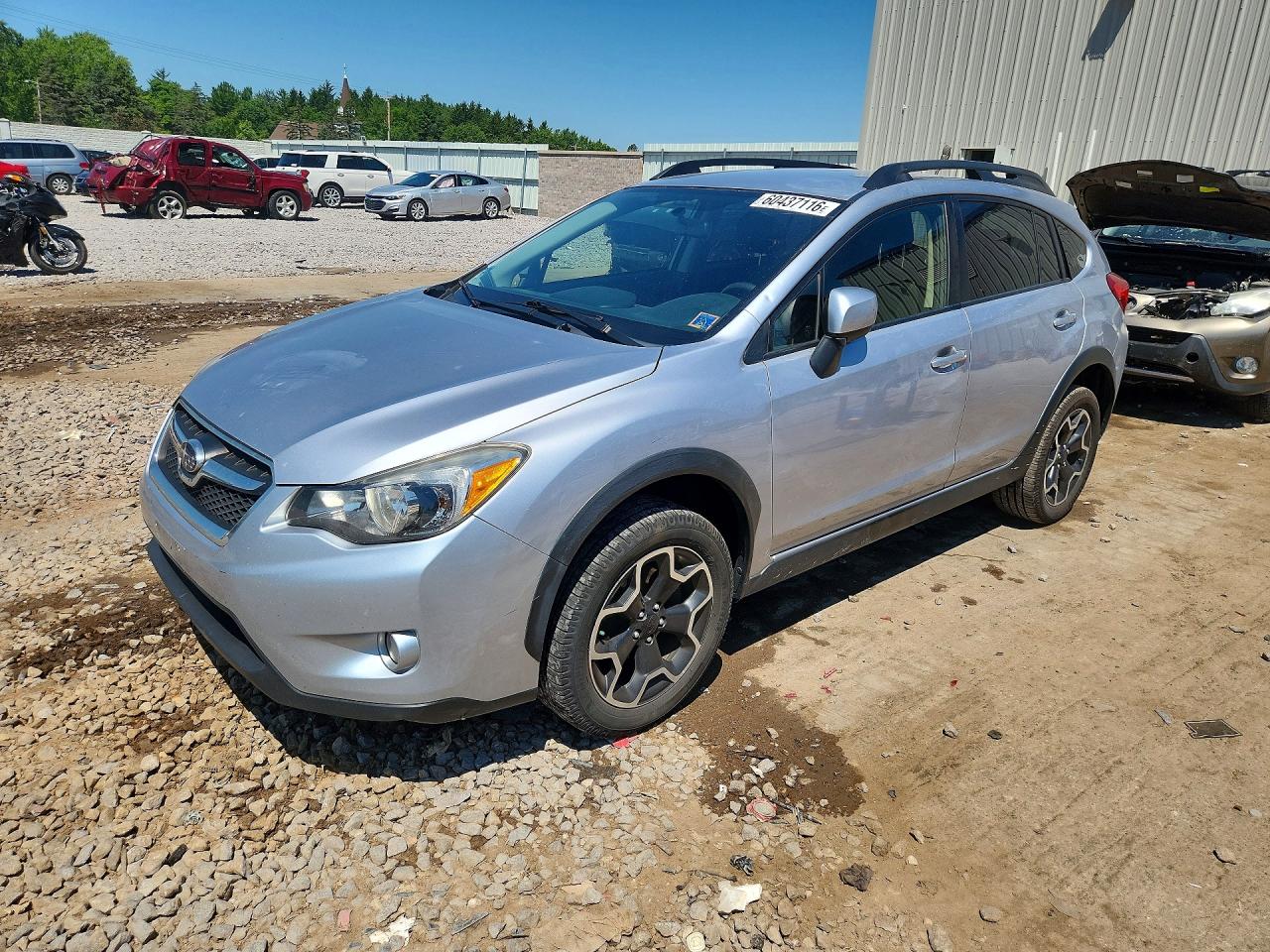 2014 Subaru Crosstrek Premium, VIN JF2GPACC6E8221795 — Hail
