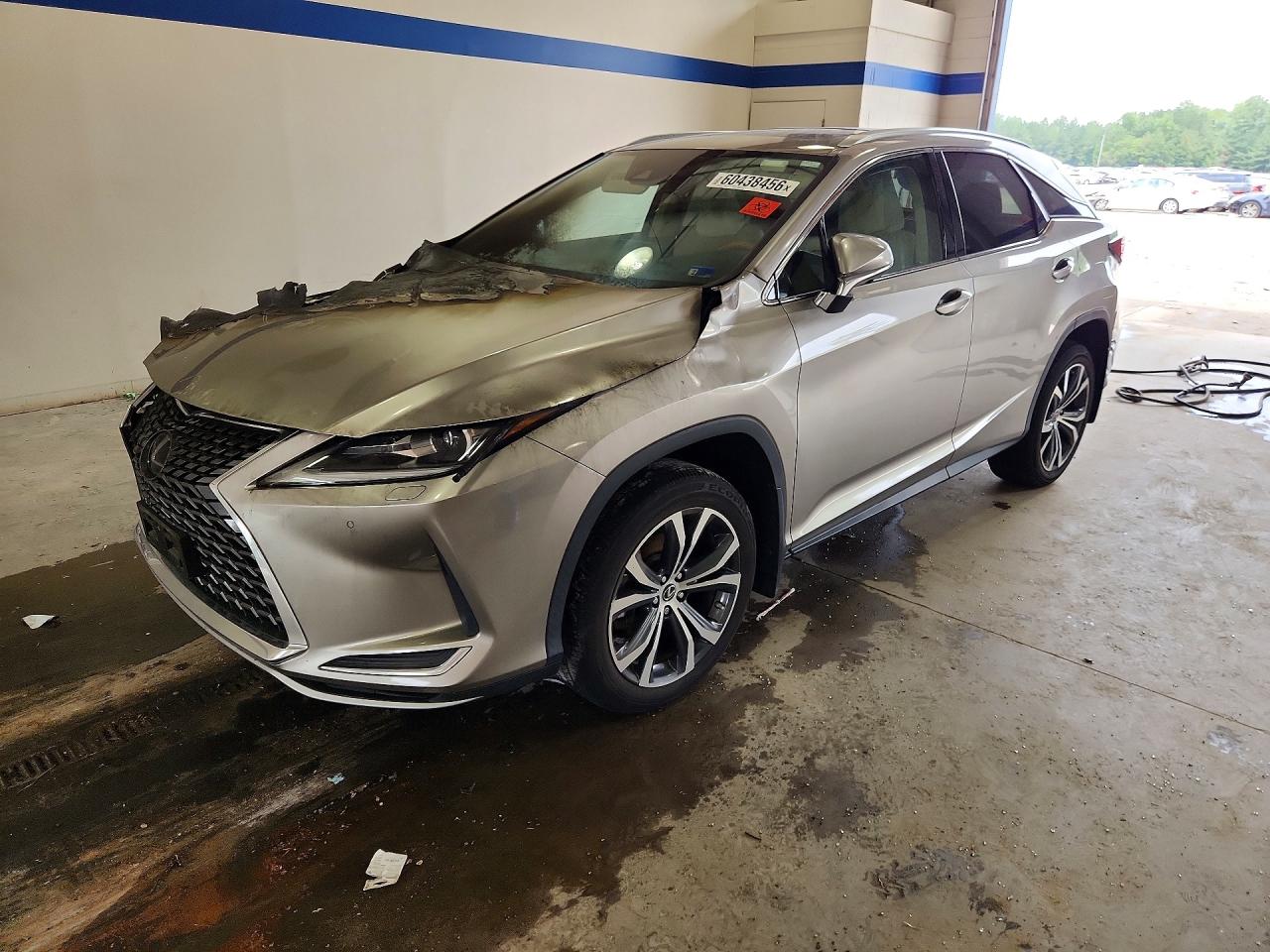 2021 Lexus RX 350, VIN 2T2HZMDA3MC265568 — Engine fire