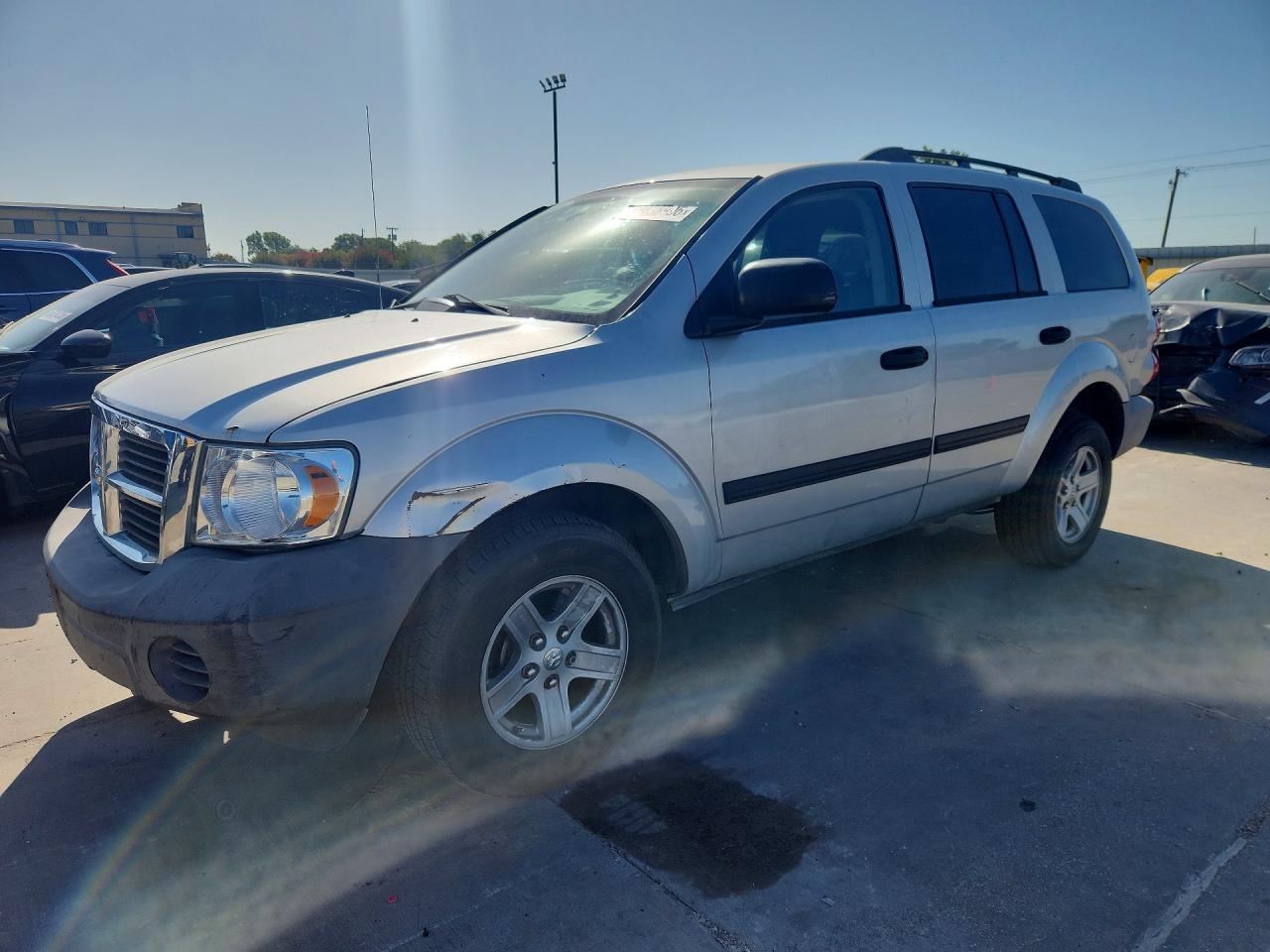2007 Dodge Durango SXT, VIN 1D8HD38K87F521474 — Front end
