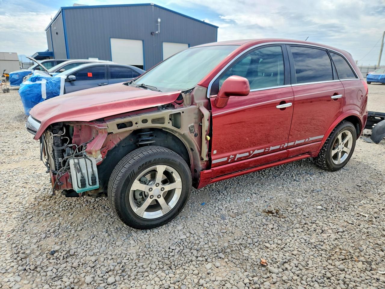 2009 Saturn VUE I4, VIN 3GSCL93Z99S575856 — Front end