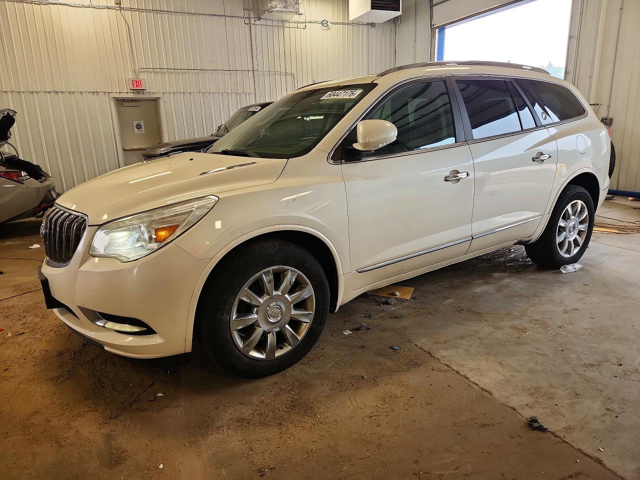 2014 Buick Enclave Leather, VIN 5GAKVBKD8EJ222553 — Hail