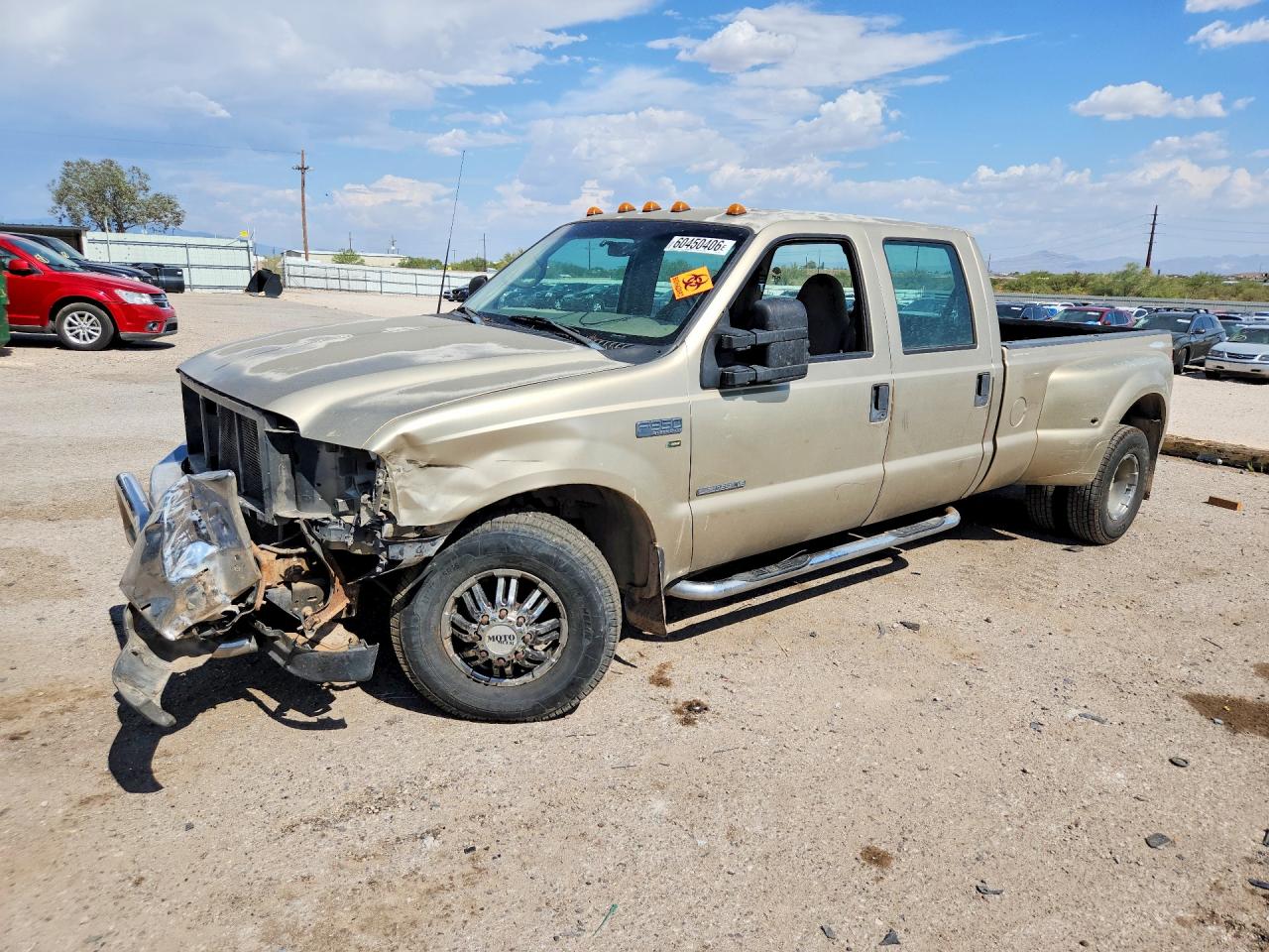 2001 Ford F-350 XL, VIN 1FTWW32F51ED55746 — Front end