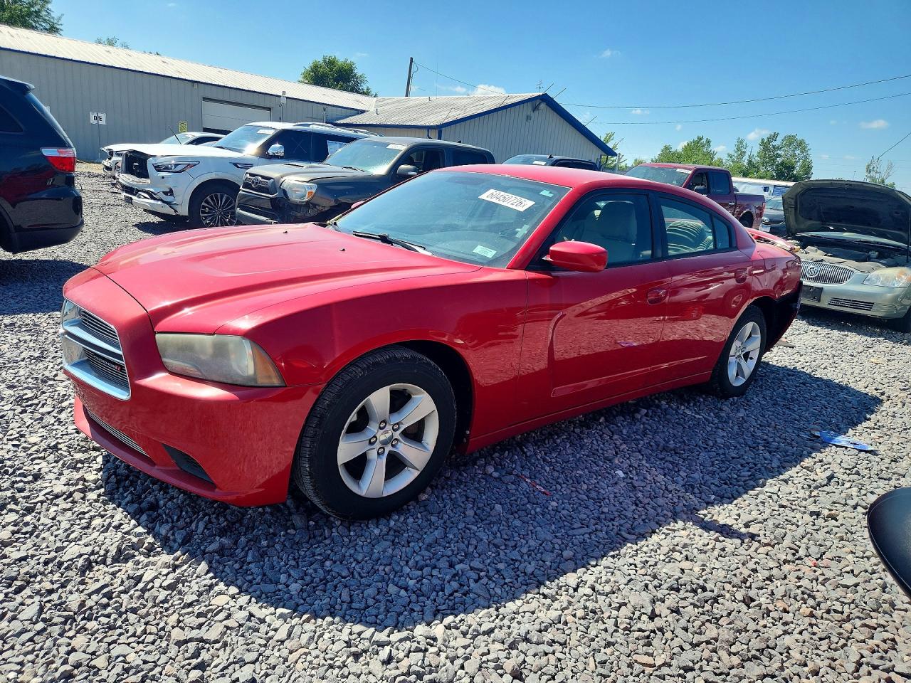 2012 Dodge Charger SE, VIN 2C3CDXBG6CH217819 — Rear end