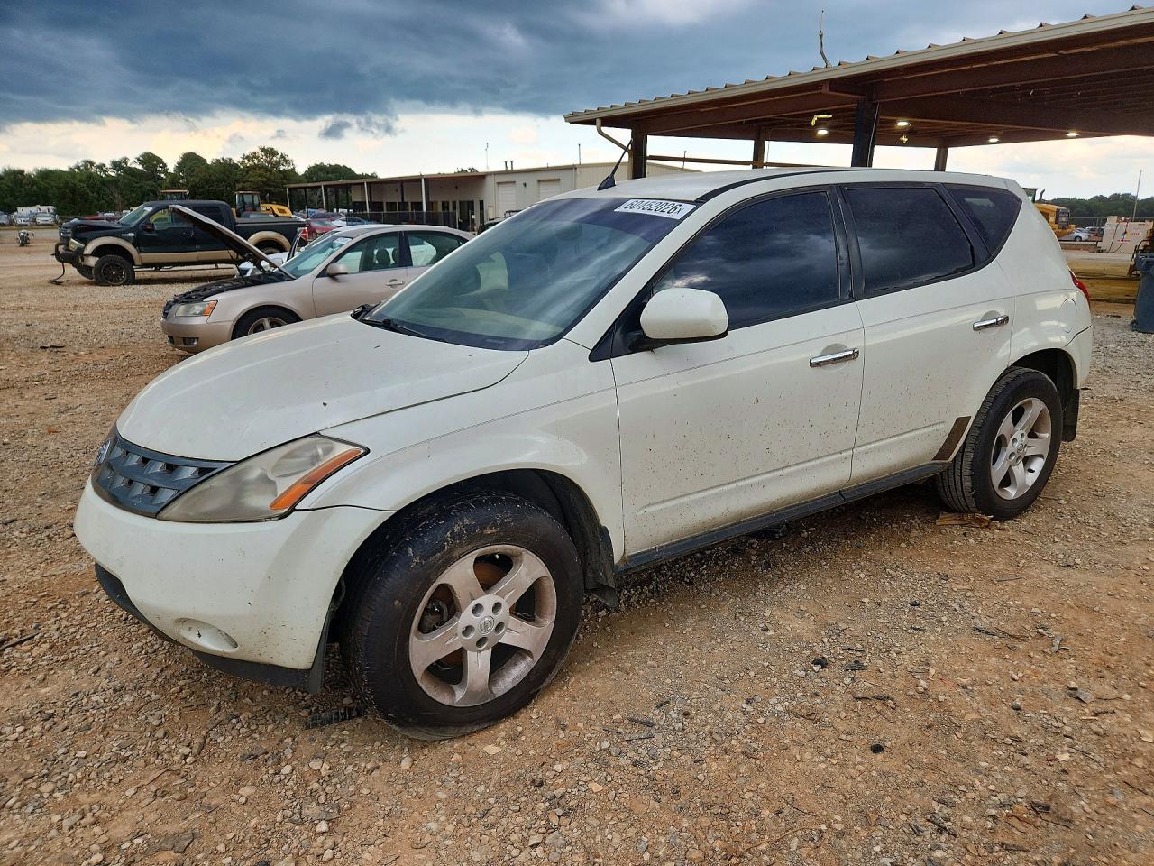 2004 Nissan Murano SL, VIN JN8AZ08TX4W225008 — Rear end