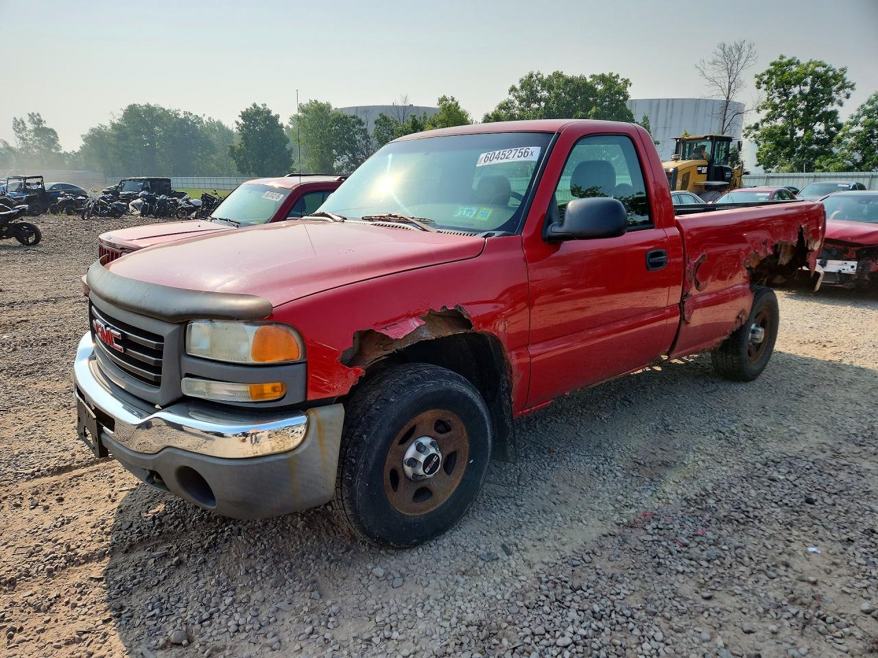 2003 GMC Sierra 1500, VIN 1GTEK14X43Z335324 — Зад