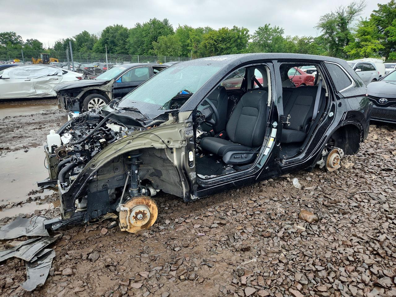 2024 Honda CR-V EX, VIN 2HKRS4H46RH465124 — Stripped